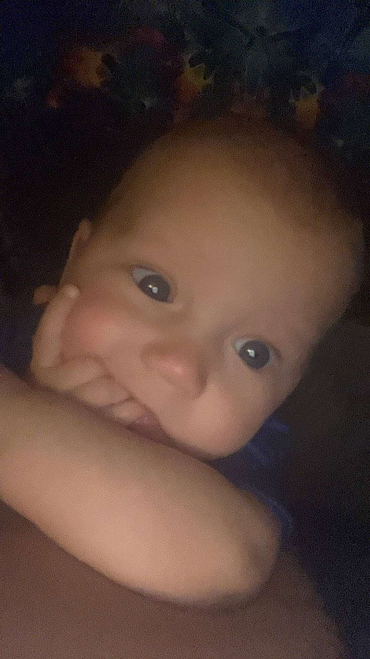 Asher joined the competition — help win amazing prizes! baby, black_hair, cheek, chin, ear, eyebrow, eyelash, flash_photography, forehead, gesture, happy, human_body, iris, lip, mouth, neck, nose, person, skin, smile