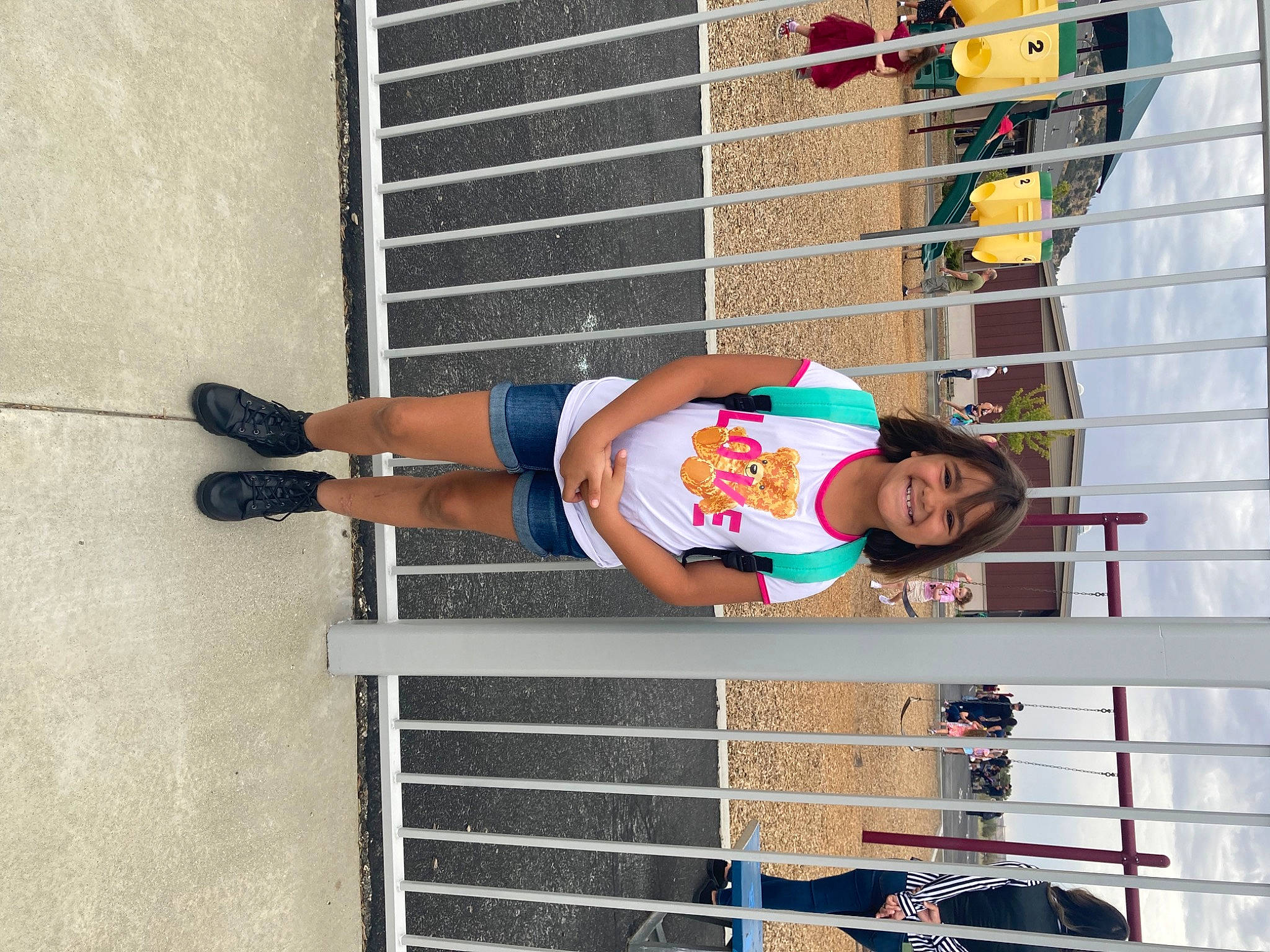 Hollie joined the competition — help win amazing prizes! calf, facade, foot, fun, human_leg, joy, knee, line, person, sandal, shorts, smile, thigh, walking_shoe