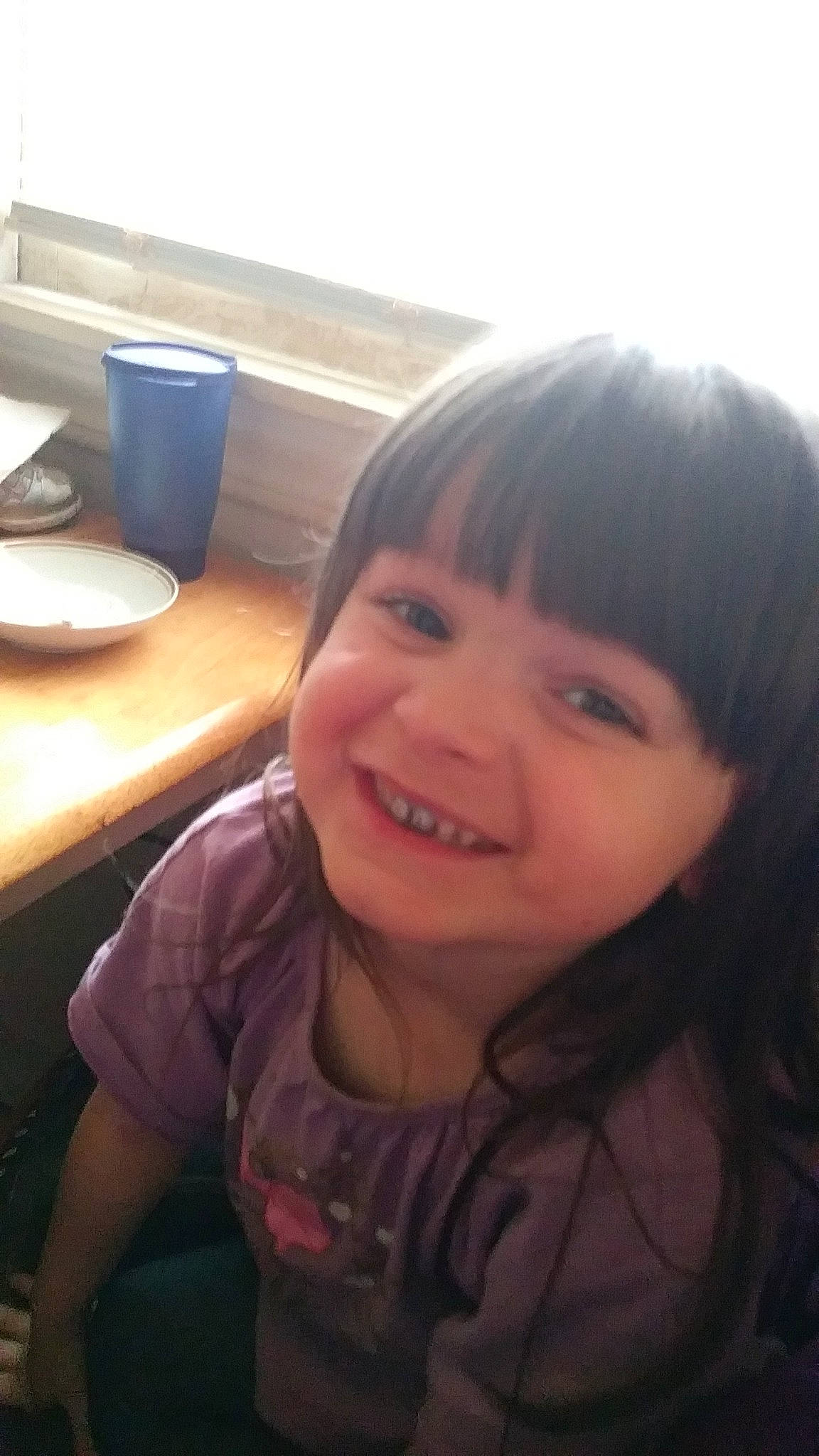 Katana joined the competition — help win amazing prizes! beauty, black_hair, cheek, child, chin, eyebrow, face, facial_expression, forehead, hair, hairstyle, happy, head, joy, lip, long_hair, mouth, nose, person, selfie