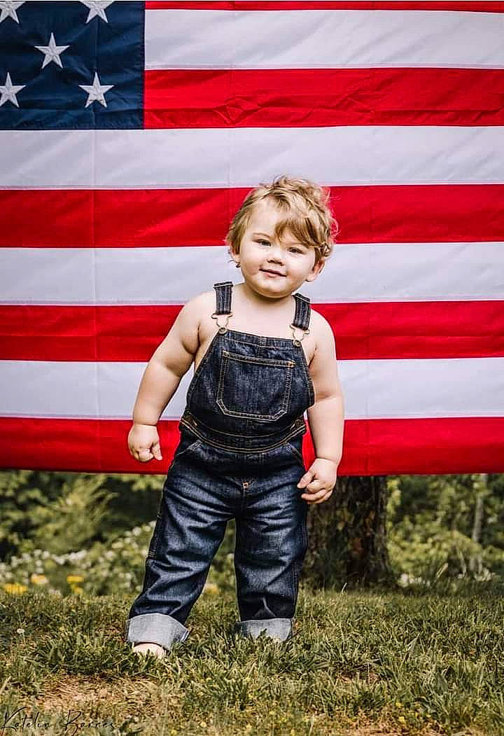 Damain joined the competition — help win amazing prizes! denim, electric_blue, event, face, field, flag, flag_of_the_united_states, flash_photography, fun, grass, grassland, happy, head, joy, people_in_nature, person, recreation, red, sleeve, soil