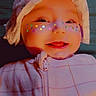 Echo joined the competition — help win amazing prizes! baby, child, smile, face, stars, cheeks, diaper, hat, clothing, zipper, cozy, happy, cute, portrait, indoor, infant, playful, colorful, fun, closeup