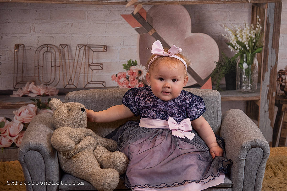 Holly joined the competition — help win amazing prizes! baby, baby_toddler_clothing, child, comfort, costume_hat, fashion_accessory, flash_photography, happy, hat, headgear, jewellery, people, person, pink, plant, room, sitting, sun_hat, toddler, toy