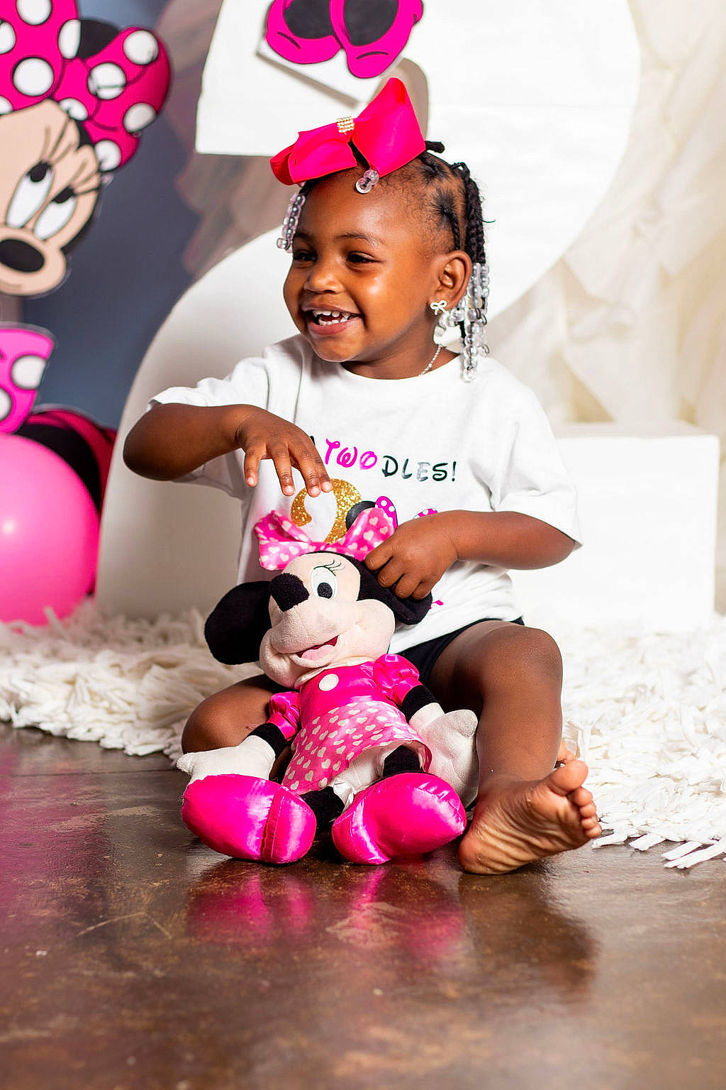Bayleigh is registered to the contest to win money with this photo: baby_toddler_clothing, black, facial_expression, fashion, fun, happy, headgear, human, joy, magenta, person, photograph, pink, product, purple, red, skin, sleeve, smile, textile