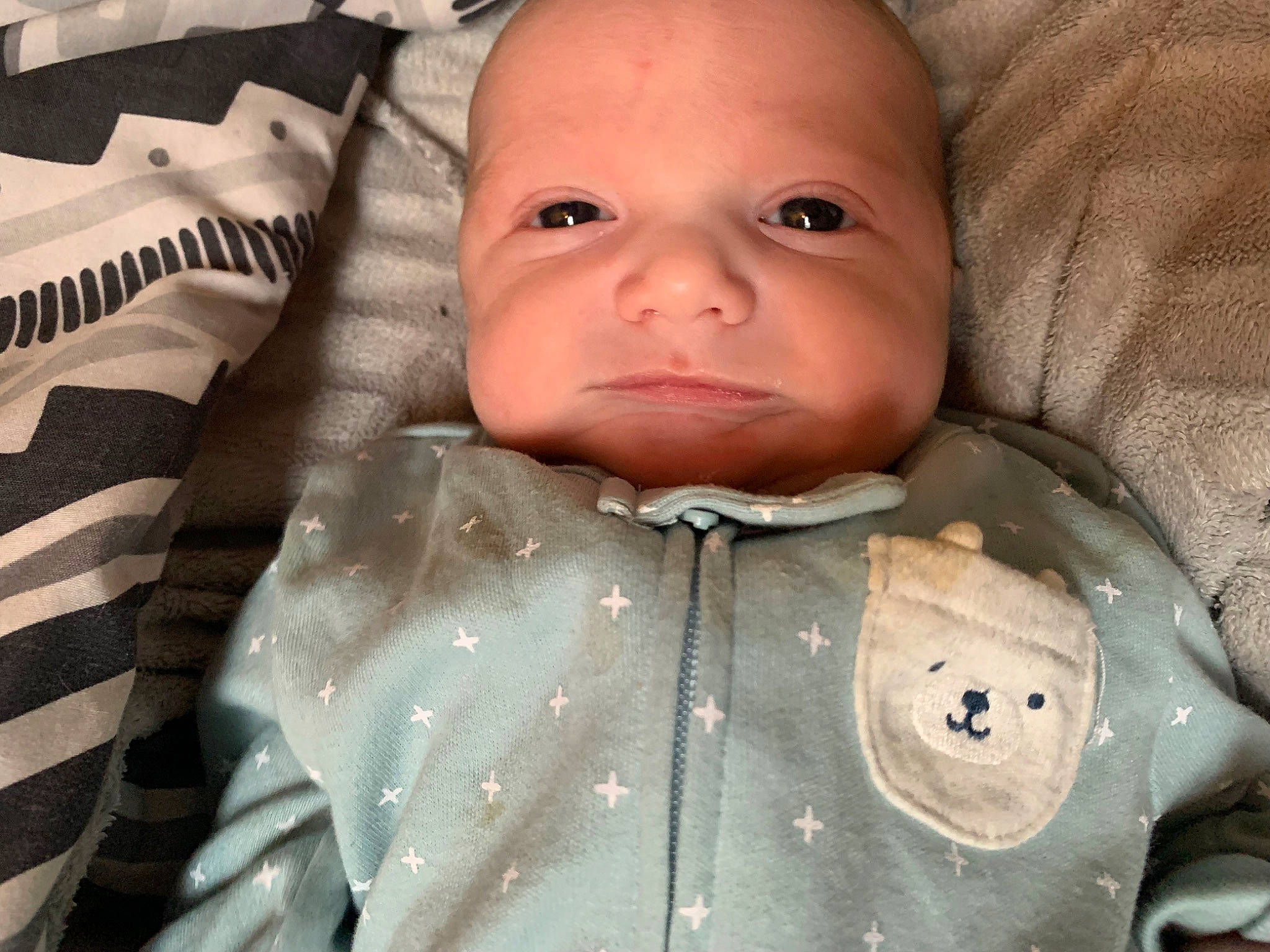 Jonathan joined the competition — help win amazing prizes! baby, baby_toddler_clothing, cheek, child, collar, comfort, cool, eyelash, happy, human_body, linens, lip, mouth, nose, person, product, skin, sleeve, smile, textile