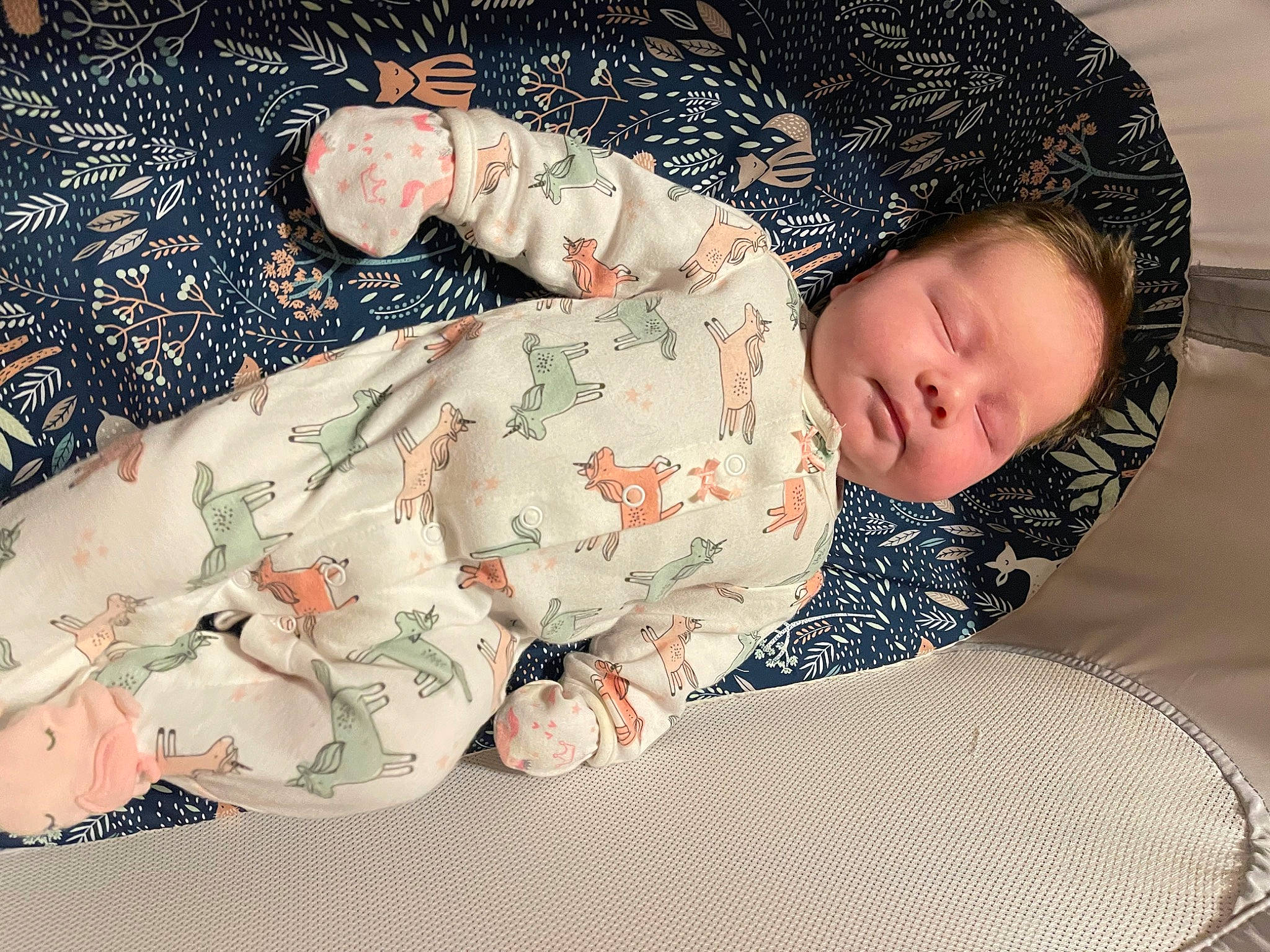 Journey is registered to the contest to win money with this photo: baby, baby_products, baby_sleeping, baby_toddler_clothing, bedding, bedtime, child, comfort, eye, head, human_body, linens, nap, pattern, person, room, sitting, sleep, sleeve, textile