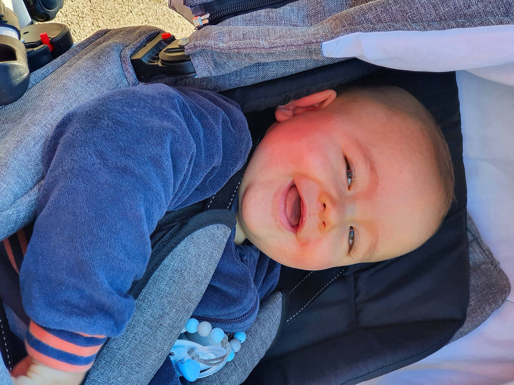 Noah a rejoint le concours — aidez-le/la à gagner de superbes lots ! cheek, child, chin, comfort, cool, electric_blue, freezing, fun, hairstyle, happy, head, mouth, nose, person, sitting, skin, smile, toddler, tree, window