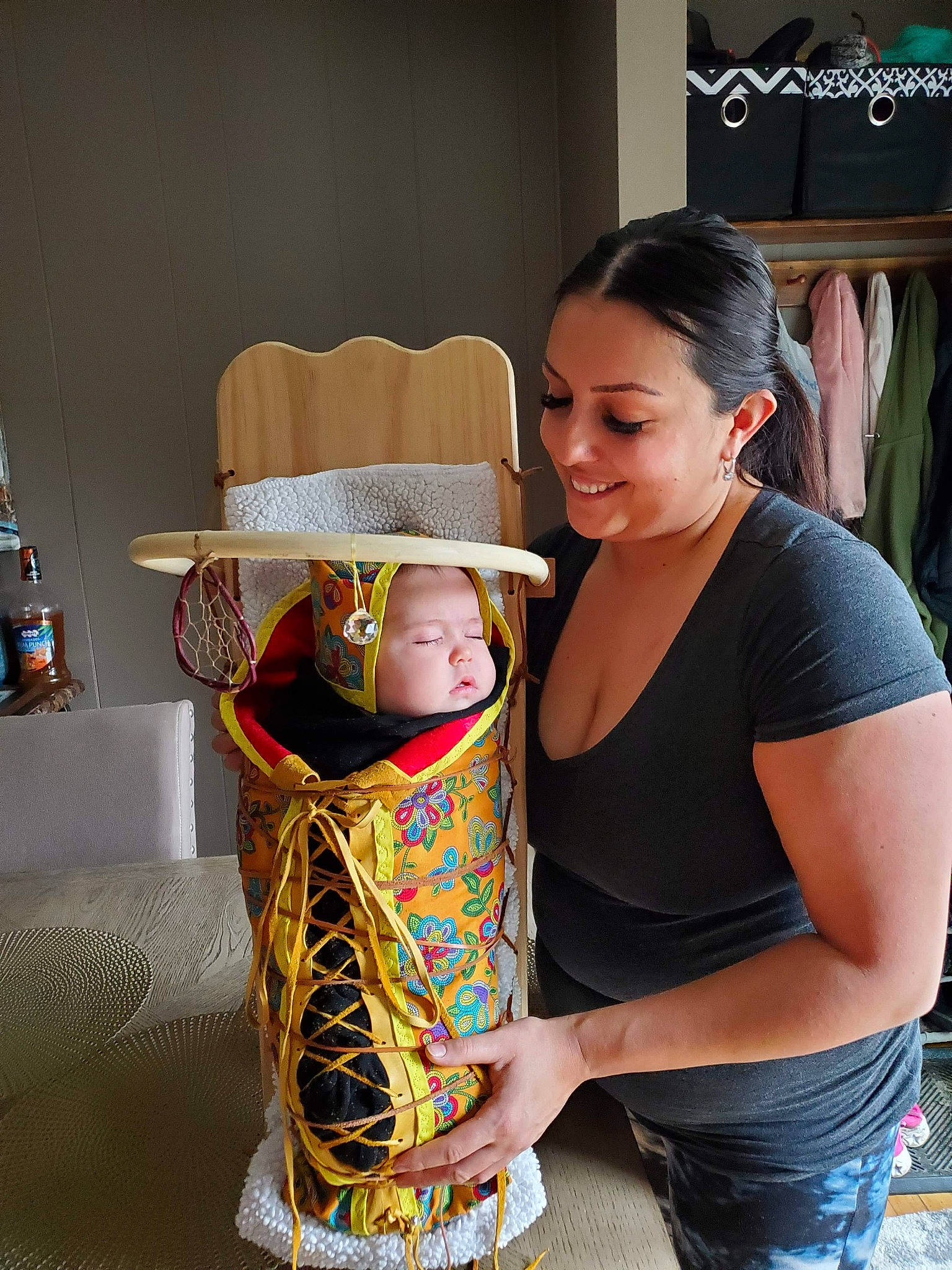 Sage joined the competition — help win amazing prizes! basket, child, costume_hat, drinkware, fashion_accessory, fun, hat, human_leg, jewellery, joy, pattern, person, personal_protective_equipment, shelf, sleeve, smile, street_fashion, t_shirt, thigh, thread