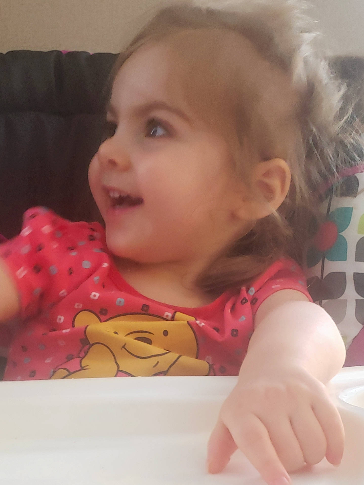 Cyleigh is registered to the contest to win money with this photo: baby, baby_toddler_clothing, cheek, eye, eyebrow, eyelash, facial_expression, finger, hairstyle, happy, head, iris, lip, mouth, neck, nose, person, skin, sleeve, smile