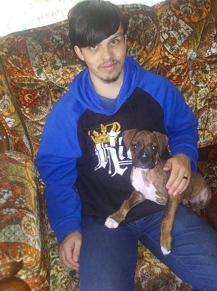 Cash Jr joined the competition — help win amazing prizes! carnivore, companion_dog, dog, dog_breed, eyewear, fawn, fur, grass, hoodie, pattern, sitting, sleeve, smile, soil, sporting_group, sunglasses, t_shirt, top, winter, wood