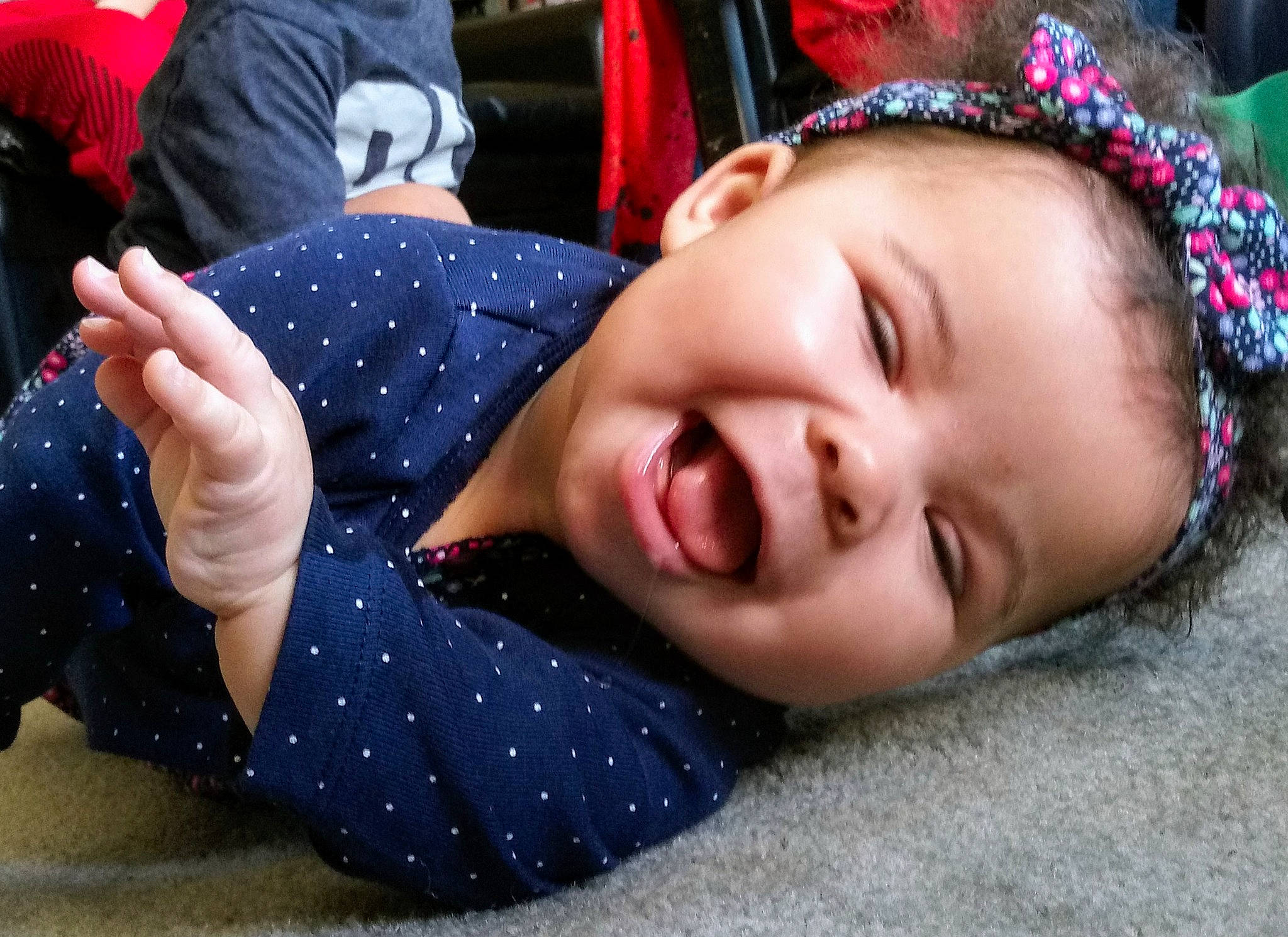 Mariella joined the competition — help win amazing prizes! baby, cheek, child, fun, mouth, nap, nose, person, sleep, smile, toddler