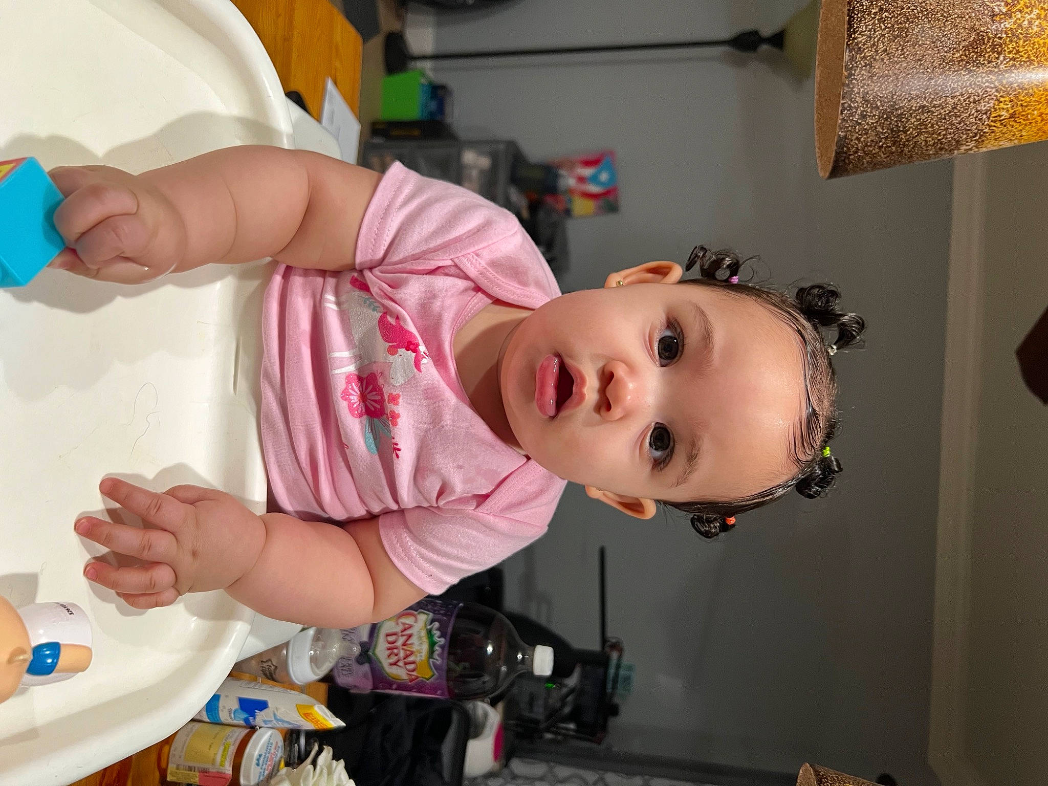 Alaiyah joined the competition — help win amazing prizes! baby, baby_products, baby_toddler_clothing, child, event, fun, person, product, room, tableware, toddler, wood