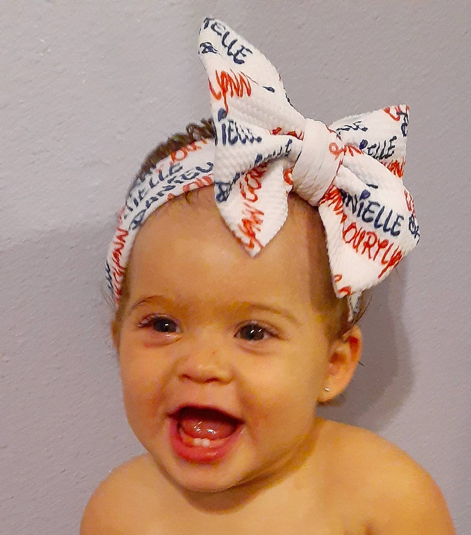 Courtlynn joined the competition — help win amazing prizes! baby, cap, child, costume_accessory, ear, fashion_accessory, hair_accessory, head, headgear, headpiece, person, toddler