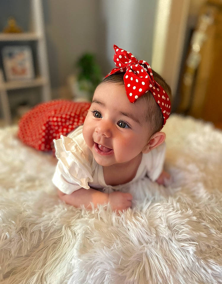 Analisse joined the competition — help win amazing prizes! cap, carmine, child, costume, costume_hat, event, face, fashion_accessory, flooring, fur, hair_accessory, happy, head, headband, headgear, headpiece, headwear, lip, person, room