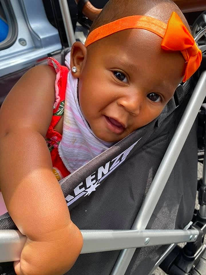 Kayla joined the competition — help win amazing prizes! auto_part, baby, baby_carriage, baby_products, baby_toddler_clothing, car_seat, child, comfort, elbow, fun, happy, human_leg, leisure, person, sitting, skin, smile, thigh, toddler, travel