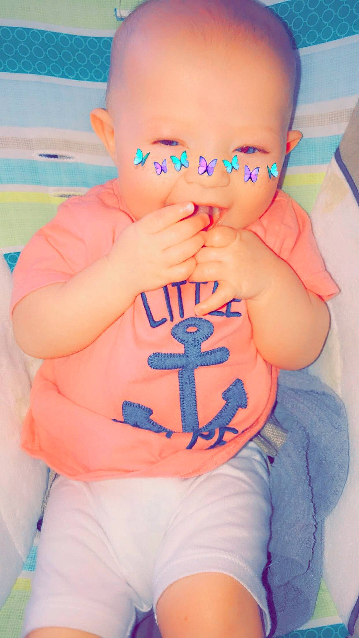 Knicole joined the competition — help win amazing prizes! baby, baby_toddler_clothing, cheek, child, cool, person, pink, play, toddler