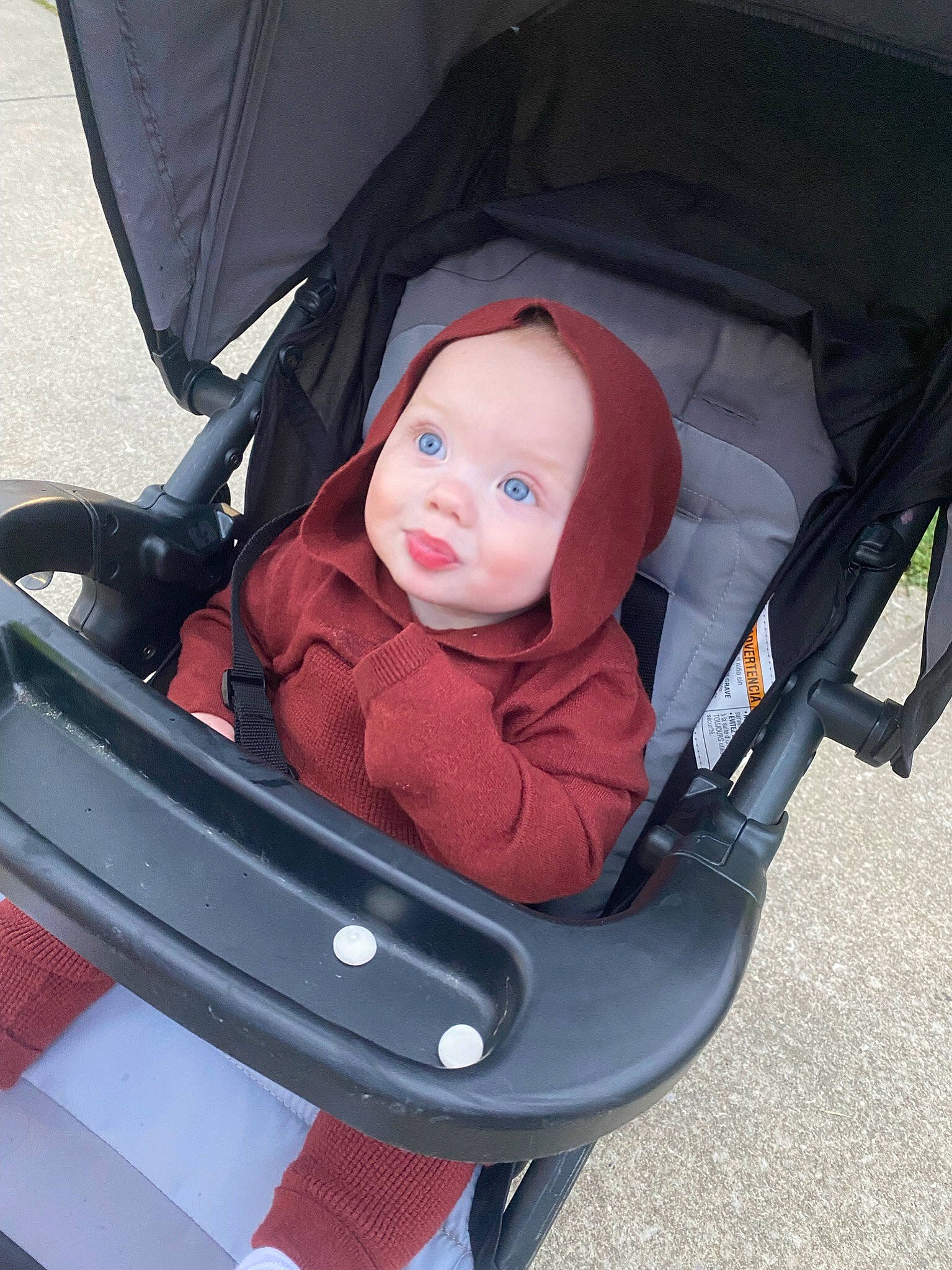 Calvin is registered to the contest to win money with this photo: auto_part, automotive_design, automotive_exterior, automotive_lighting, baby, baby_carriage, baby_products, baby_safety, car, car_seat, child, comfort, eye, headwear, motor_vehicle, person, plant, product, sitting, toddler