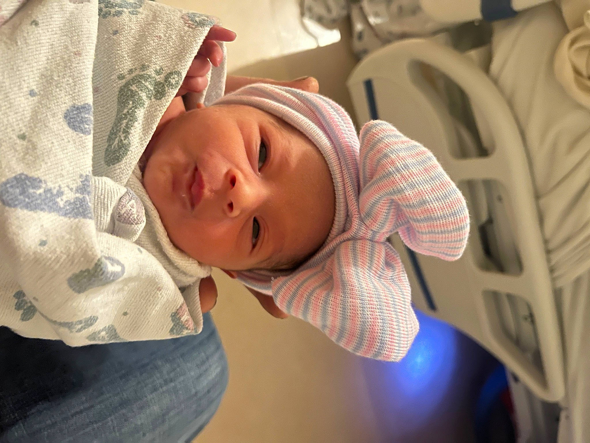 Alyse joined the competition — help win amazing prizes! auto_part, baby, bedtime, comfort, ear, eyelash, face, fun, happy, hat, head, linens, mouth, nap, nose, person, skin, smile, toddler, tree