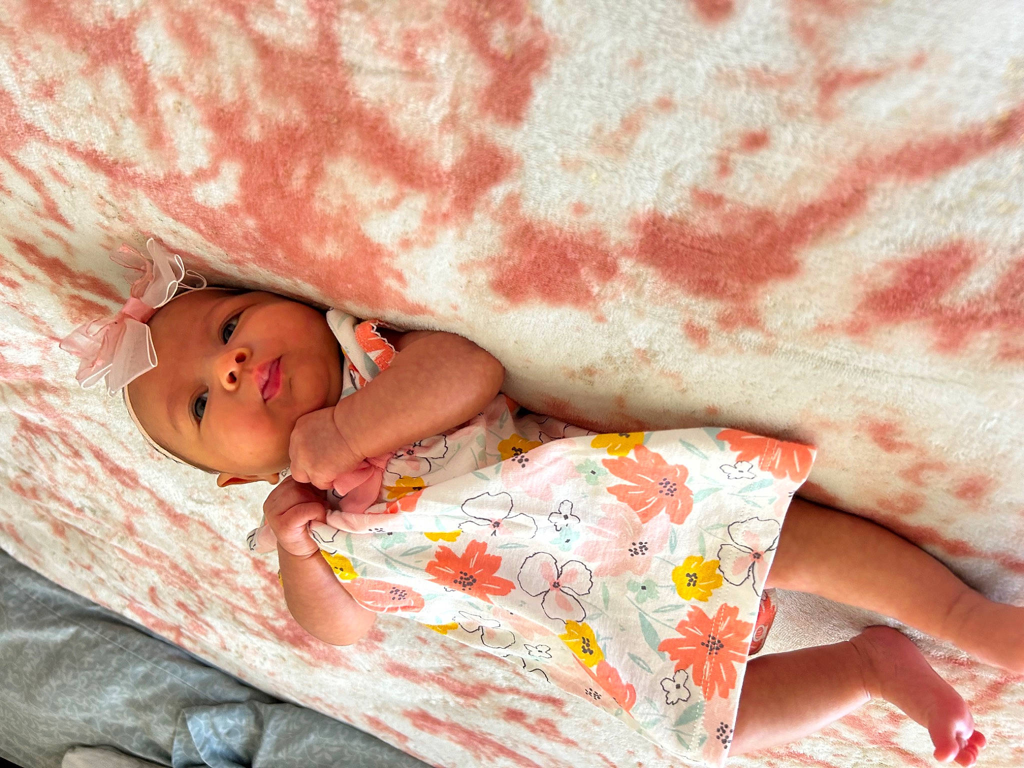 Alyse is registered to the contest to win money with this photo: baby, baby_products, baby_sleeping, baby_toddler_clothing, bedding, bedtime, child, comfort, eye, finger, grass, happy, human_body, human_leg, linens, pattern, person, skin, sleeve, textile