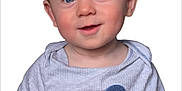 Phoenix joined the competition — help win amazing prizes! baby, baby_boy, balloon_patch, blue_eyes, child, cute, face, happy, head, infant, isolated, koala_patch, light_gray_clothing, long_sleeve, person, portrait, smiling, studio_photo, white_background, young_child