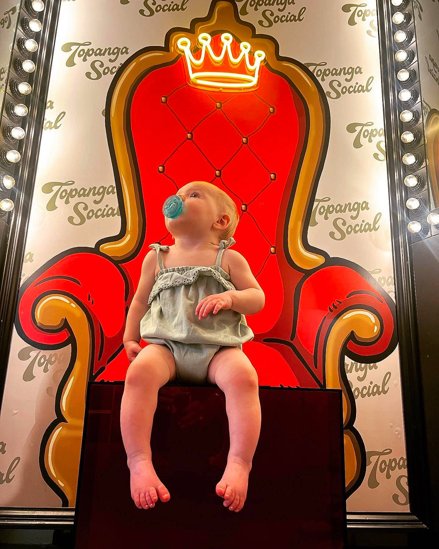 Piper joined the competition — help win amazing prizes! art, child, event, fictional_character, font, foot, fun, human_body, human_leg, illustration, lap, magenta, painting, person, room, sitting, thigh, toddler, visual_arts