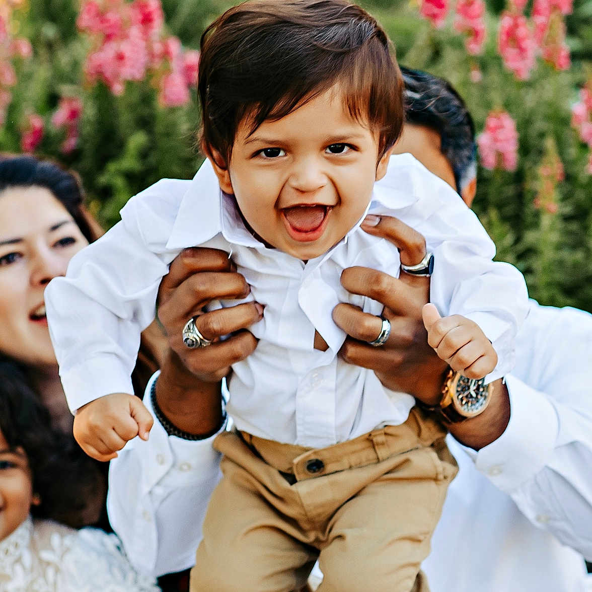 Azlan joined the competition — help win amazing prizes! accessories, adult, baby, bodypart, clothing, face, female, finger, hand, happy, head, jewelry, laughing, people, person, photography, portrait, ring, smile, woman