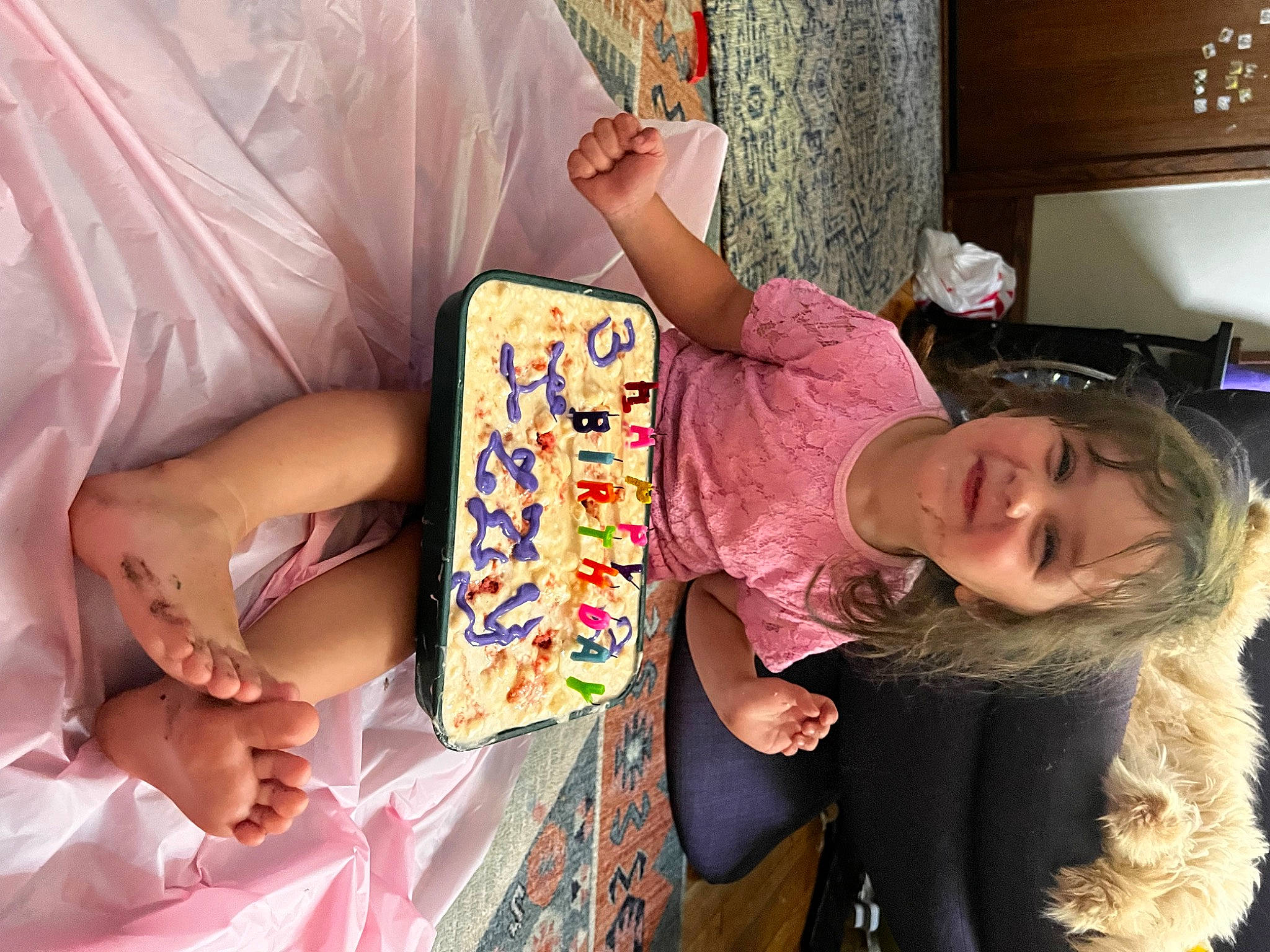 Izzy joined the competition — help win amazing prizes! child, curtain, event, fun, happy, joy, linens, nail, party, person, play, room, shelf, sitting, smile, textile, toddler, vacation, visual_arts