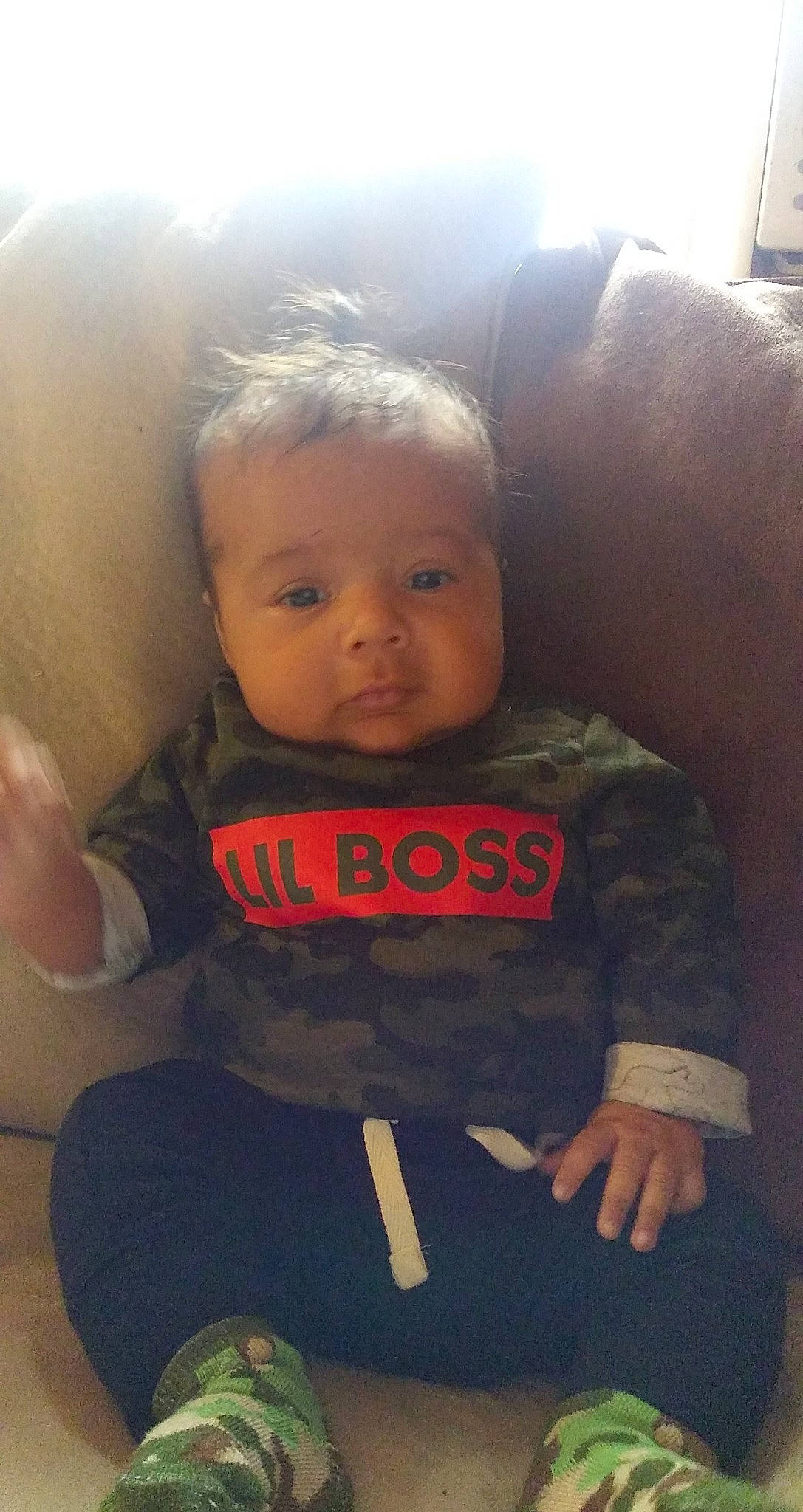 Jaxon is registered to the contest to win money with this photo: baby, baby_products, cheek, child, head, mouth, person, skin, toddler