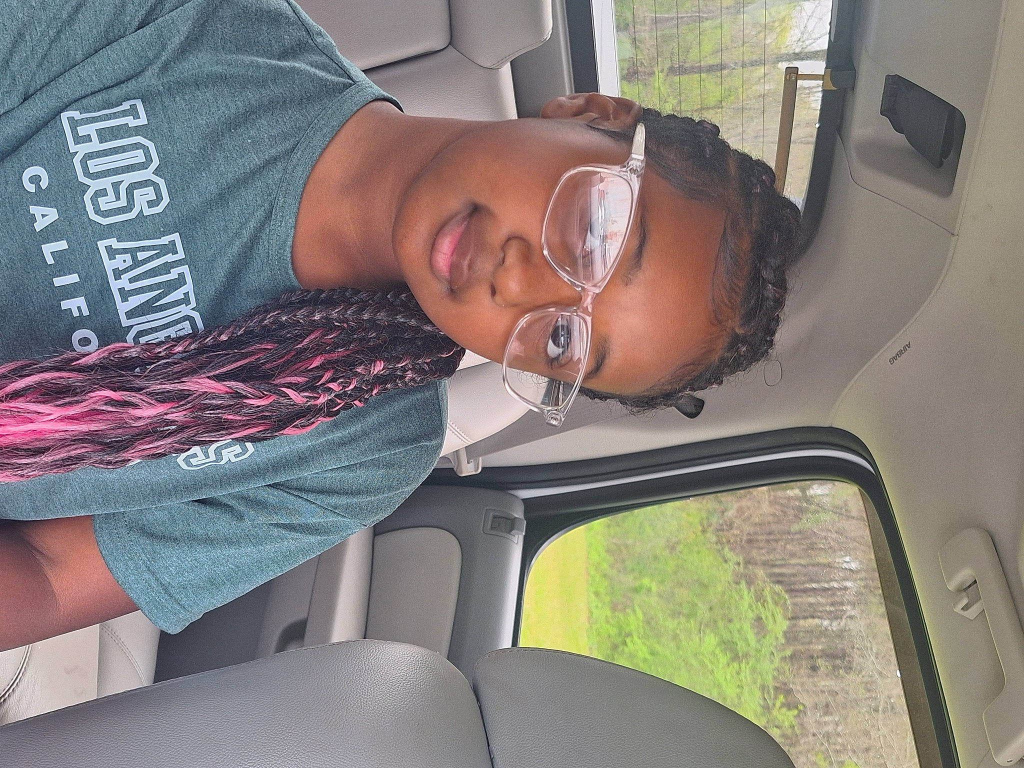 Shanaya is registered to the contest to win money with this photo: automotive_design, automotive_exterior, automotive_mirror, automotive_window_part, car, car_seat, car_seat_cover, eyewear, family_car, motor_vehicle, person, plant, sleeve, sunglasses, tints_and_shades, vehicle, vehicle_door, vision_care, white, window