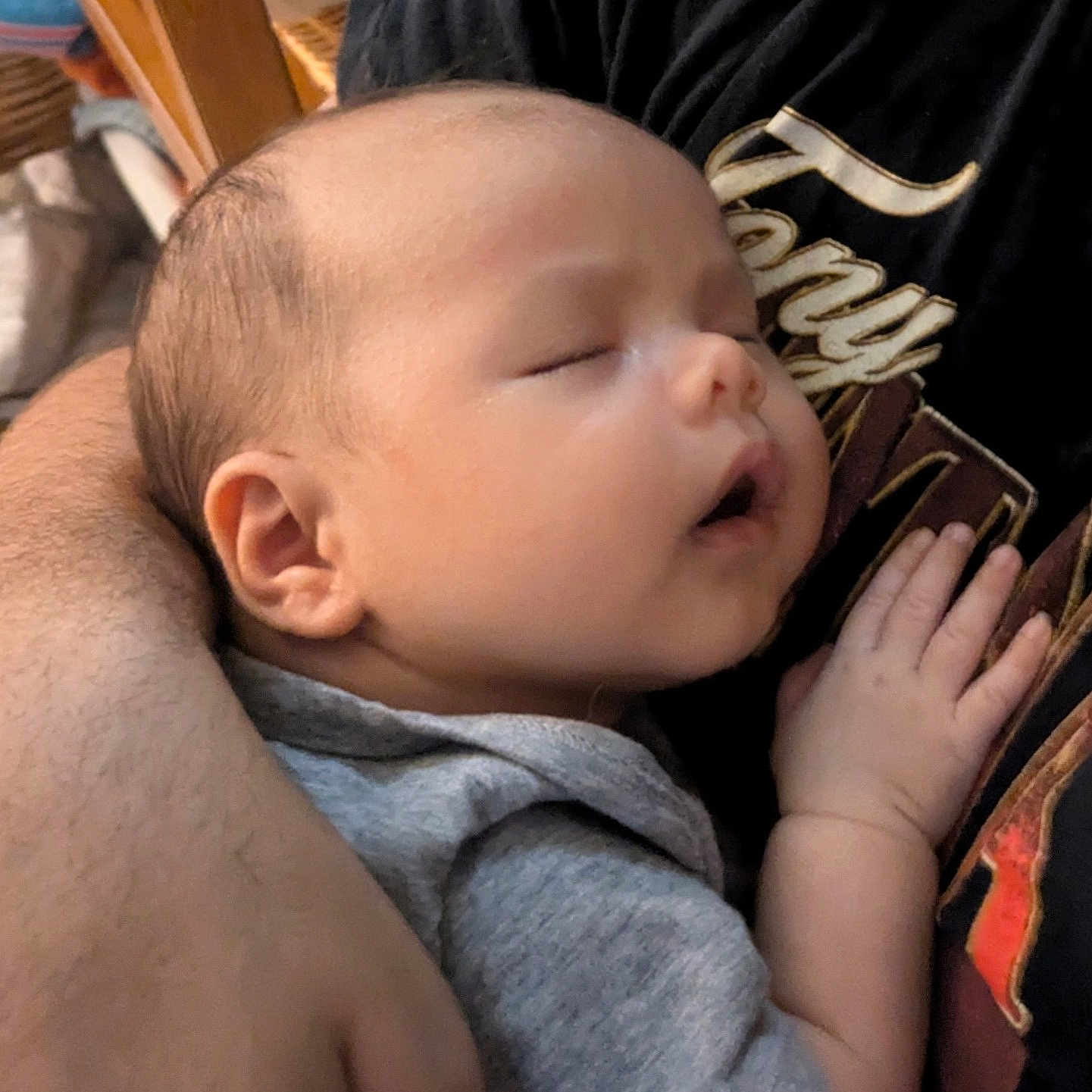 Luke joined the competition — help win amazing prizes! baby, baseball, baseballglove, blanket, bodypart, clothing, cushion, face, finger, glove, hand, head, homedecor, newborn, people, person, photography, portrait, sleeping, sport