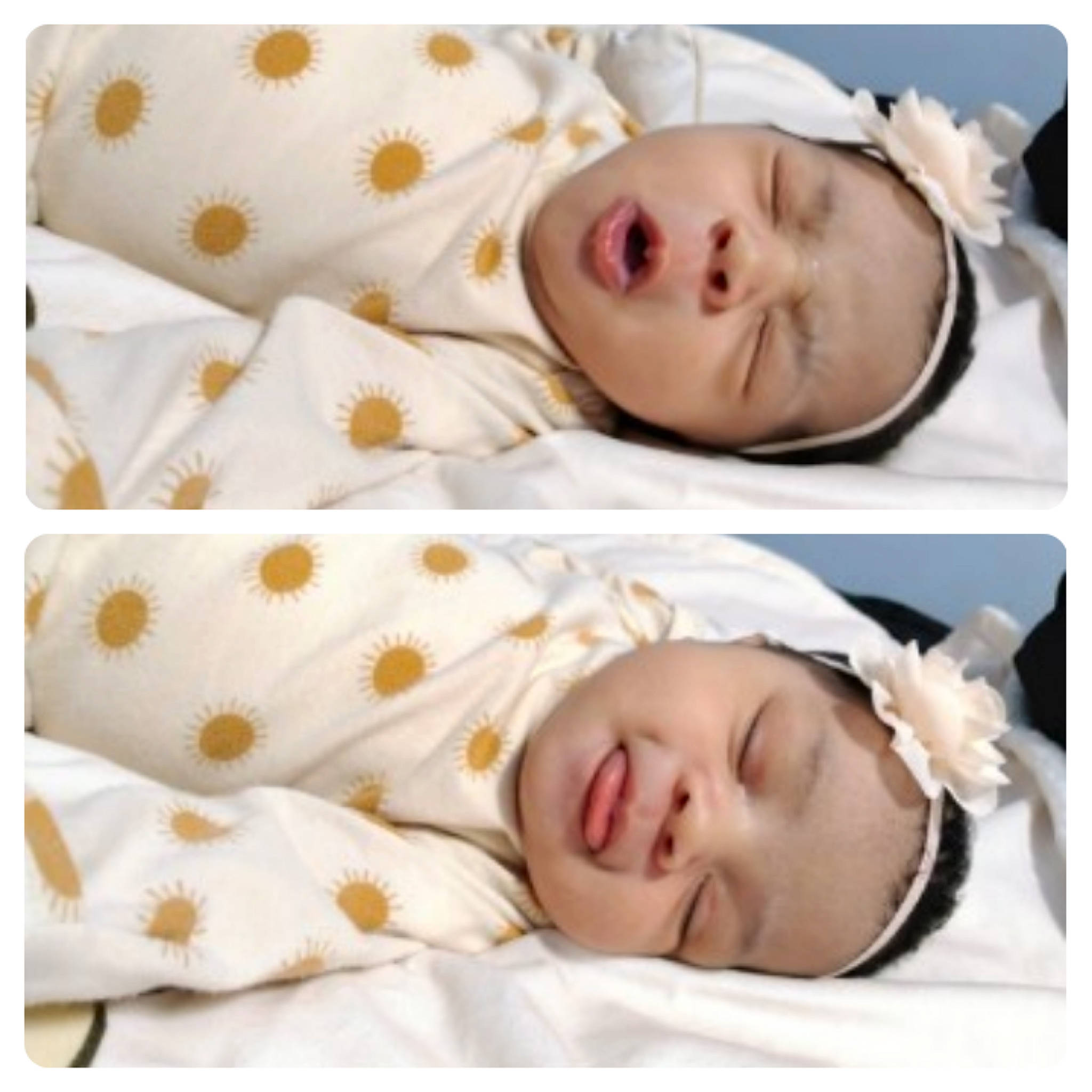 Jayda is registered to the contest to win money with this photo: baby, baby_sleeping, baby_toddler_clothing, bedding, bedtime, child, comfort, eyelash, face, fur, happy, headwear, linens, nap, pattern, person, portrait_photography, sleep, sleeve, smile