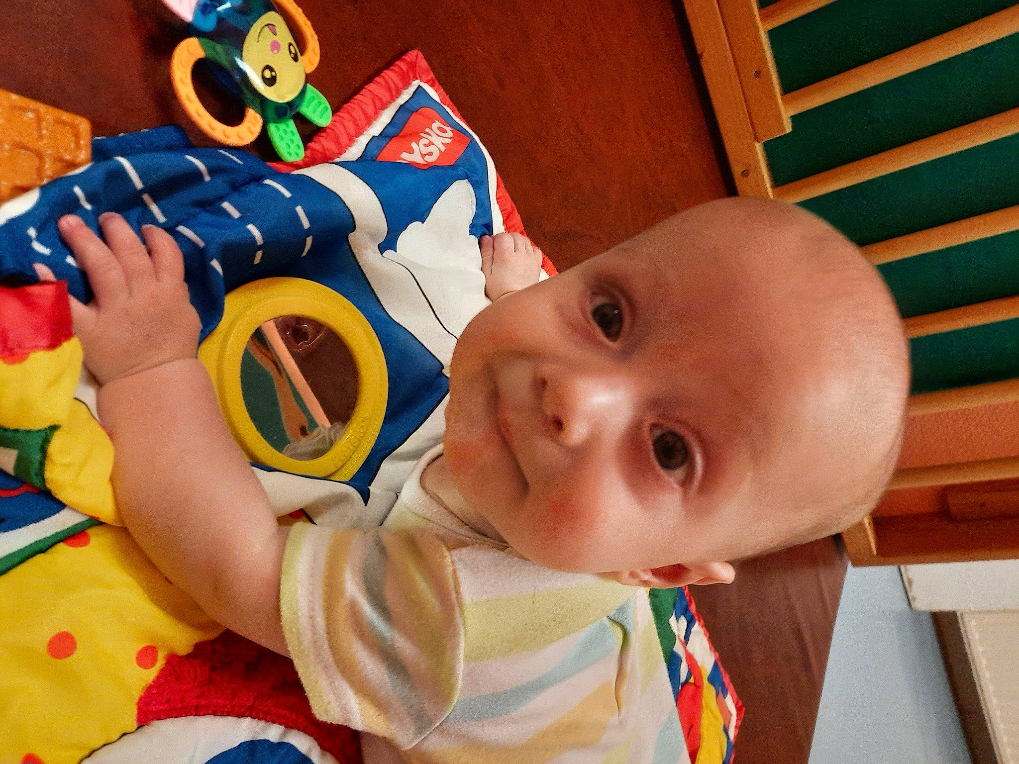 Luciano Telek participe au concours pour gagner de l'argent avec cette photo : baby, baby_toys, child, eye, person, play, toddler, toy