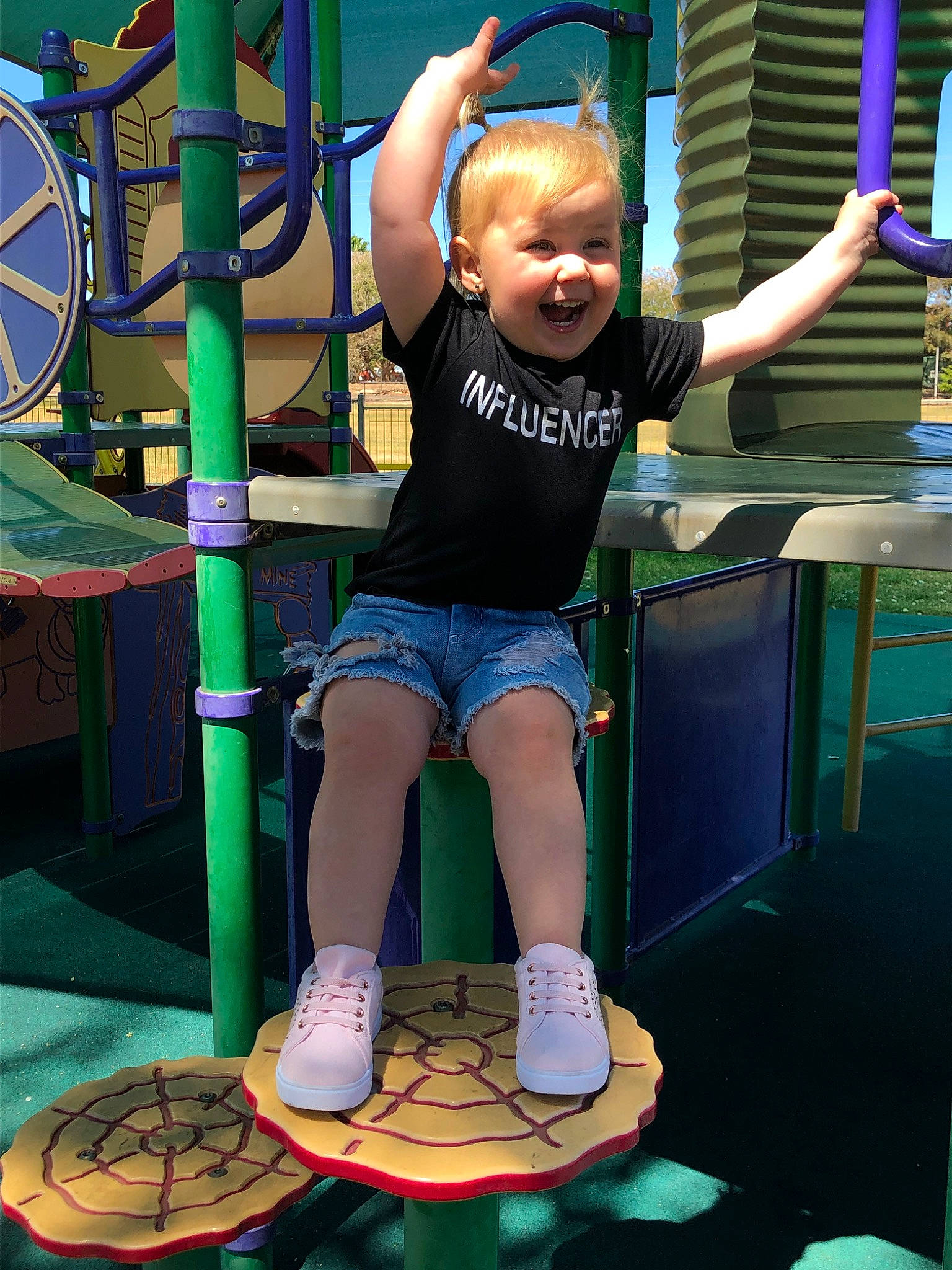 Indiana joined the competition — help win amazing prizes! child, fun, outdoor_play_equipment, person, play, playground, public_space, recreation, toddler