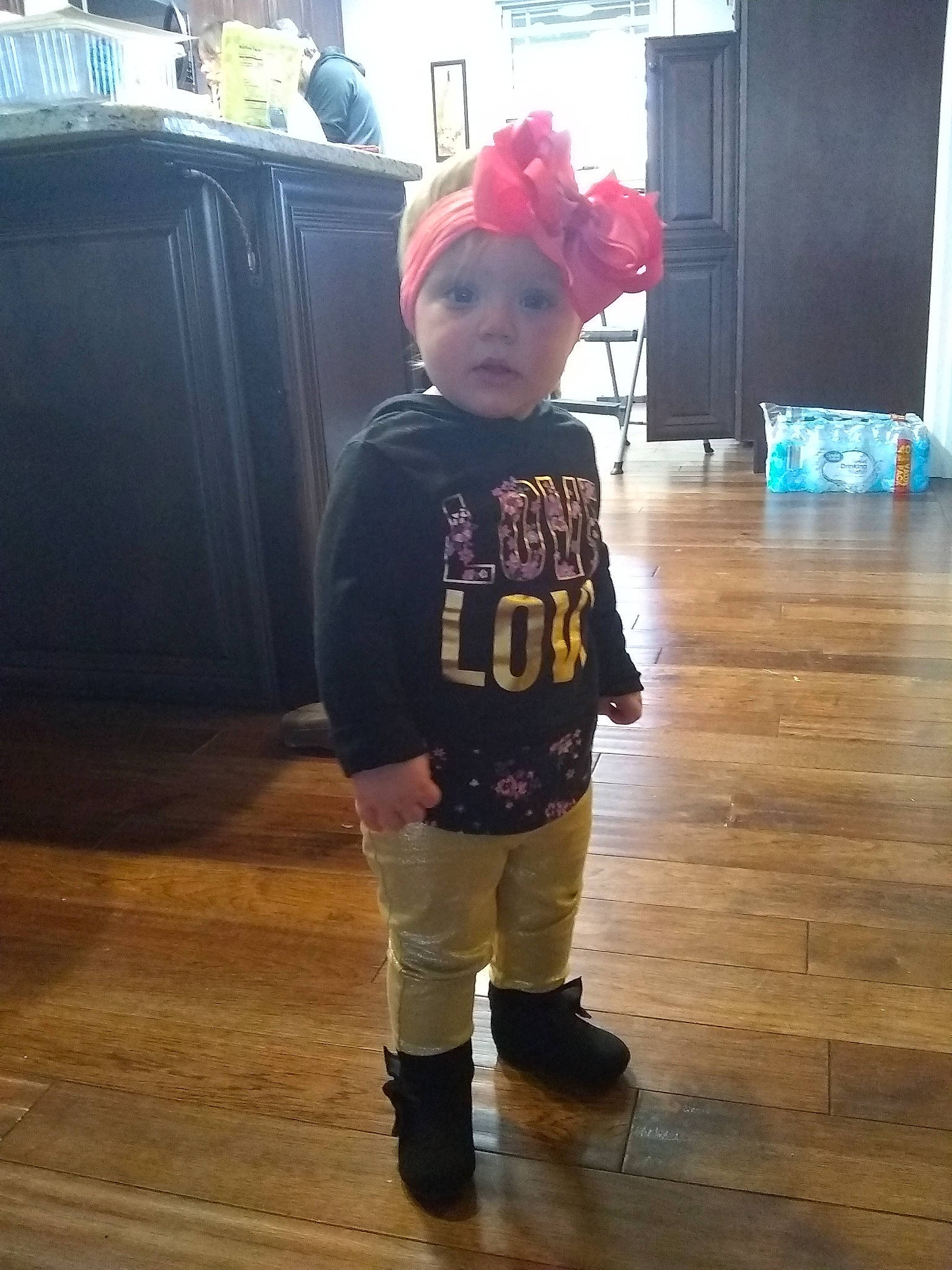 Novalee joined the competition — help win amazing prizes! cap, child, clothing, cool, costume, day, footwear, fun, girl, headgear, jeans, outerwear, person, product, shoe, shorts, t_shirt, textile, toddler, trousers