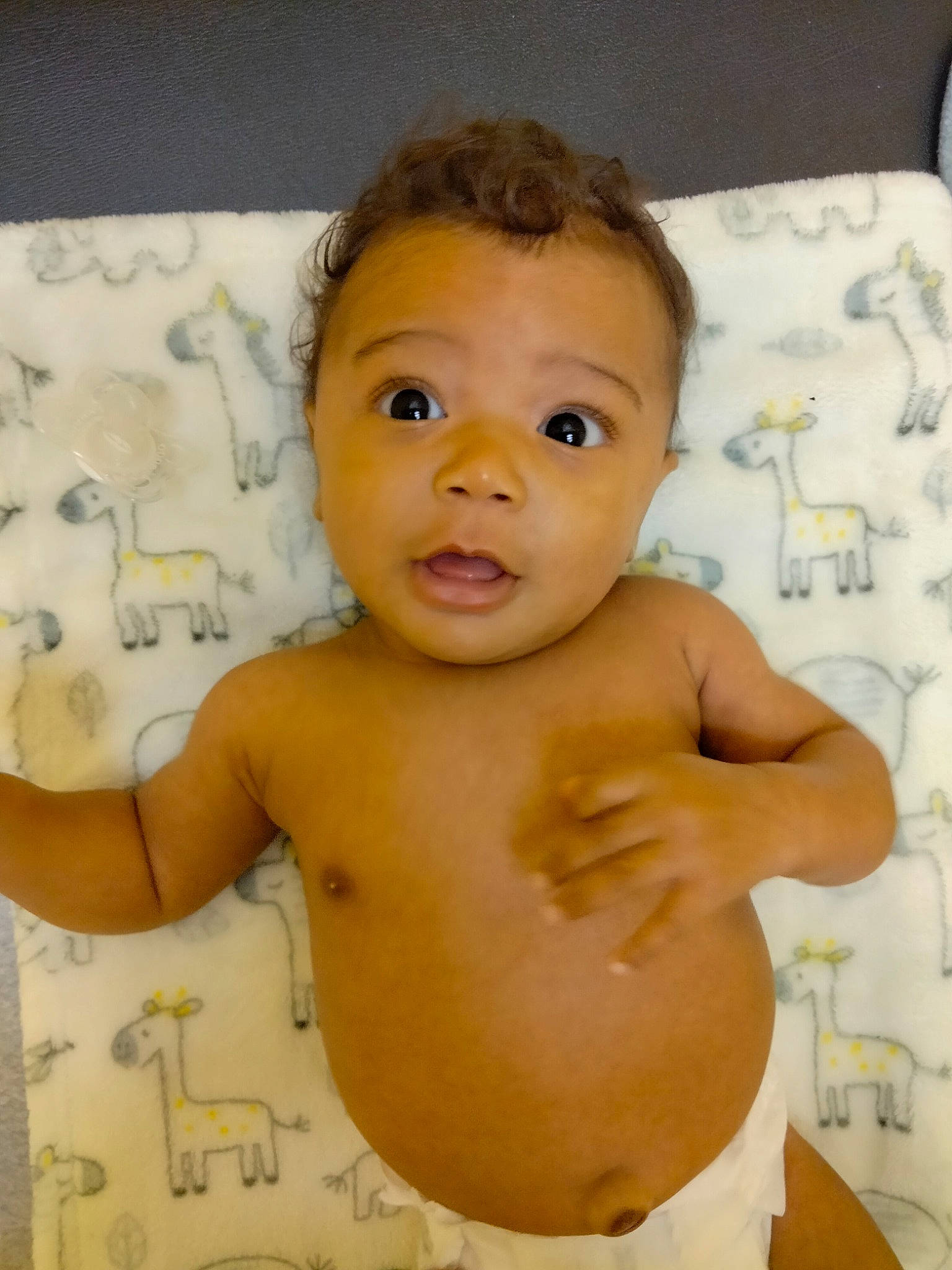 Ashtyn joined the competition — help win amazing prizes! baby, bathing, cheek, chin, eye, eyebrow, eyelash, finger, forehead, gesture, hair, human_body, iris, lip, mouth, nose, person, skin, smile, stomach