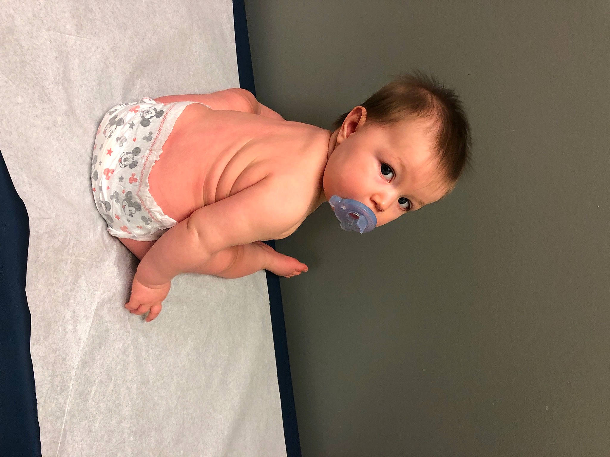 Ivy is registered to the contest to win money with this photo: arm, baby, child, elbow, muscle, person, skin, surprise, toddler