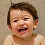 Marius a rejoint le concours — aidez-le/la à gagner de superbes lots ! child, baby, toddler, face, smile, teeth, laughing, wet_hair, bathtub, bathroom, skin, cheek, portrait, close_up, playful, eyes, ear, human, joyful, candid