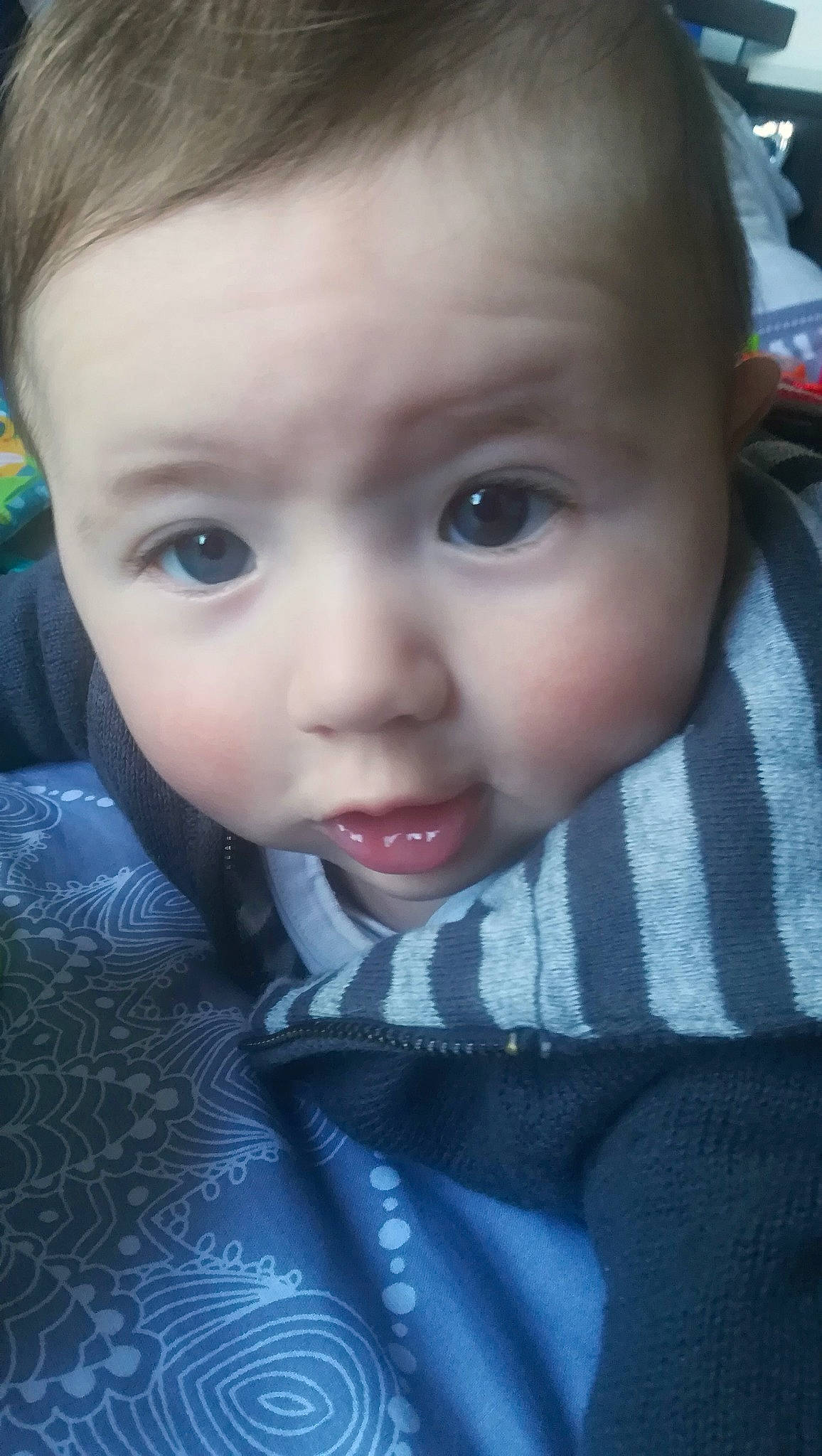 Matisse a rejoint le concours — aidez-le/la à gagner de superbes lots ! baby, cheek, child, chin, close_up, cool, eye, eyebrow, face, forehead, hair, head, iris, lip, mouth, nose, person, selfie, skin, smile