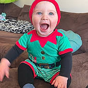 Malachi-Ace joined the competition — help win amazing prizes! architecture, baby, building, clothing, couch, cushion, face, furniture, happy, hat, head, homedecor, indoors, livingroom, pants, person, photography, portrait, room, sitting