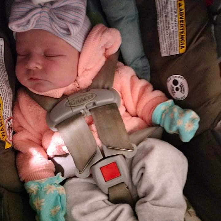 Riverlynn is registered to the contest to win money with this photo: baby, baby_carriage, baby_products, baby_toddler_clothing, car_seat, cheek, child, comfort, finger, hand, lap, linens, mouth, nail, pink, product, skin, sleeve, thumb, toddler