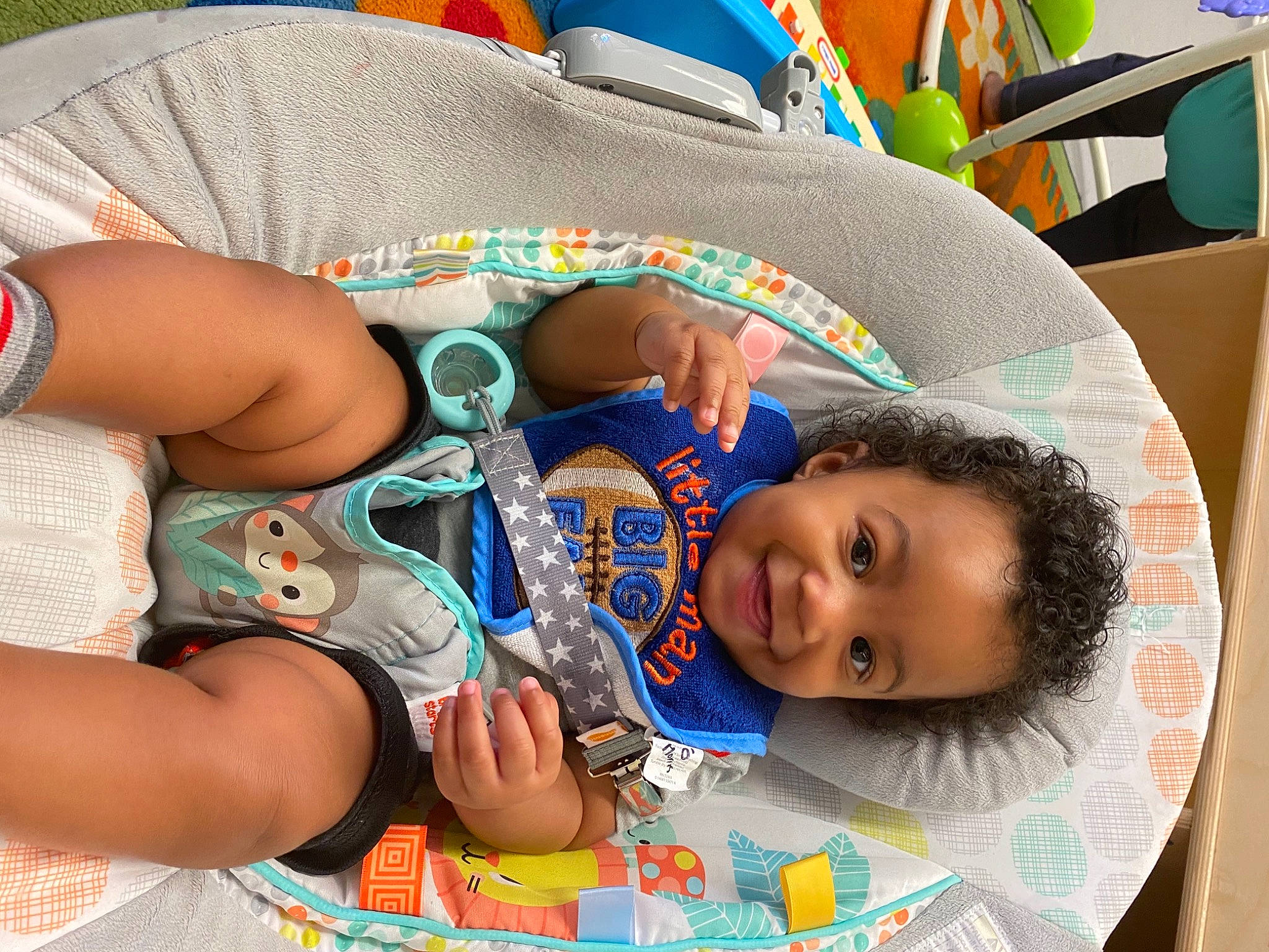 Mylo is registered to the contest to win money with this photo: baby, baby_products, baby_sleeping, baby_toddler_clothing, bedtime, child, comfort, fun, happy, joy, leisure, linens, person, play, room, smile, textile, toddler, vacation