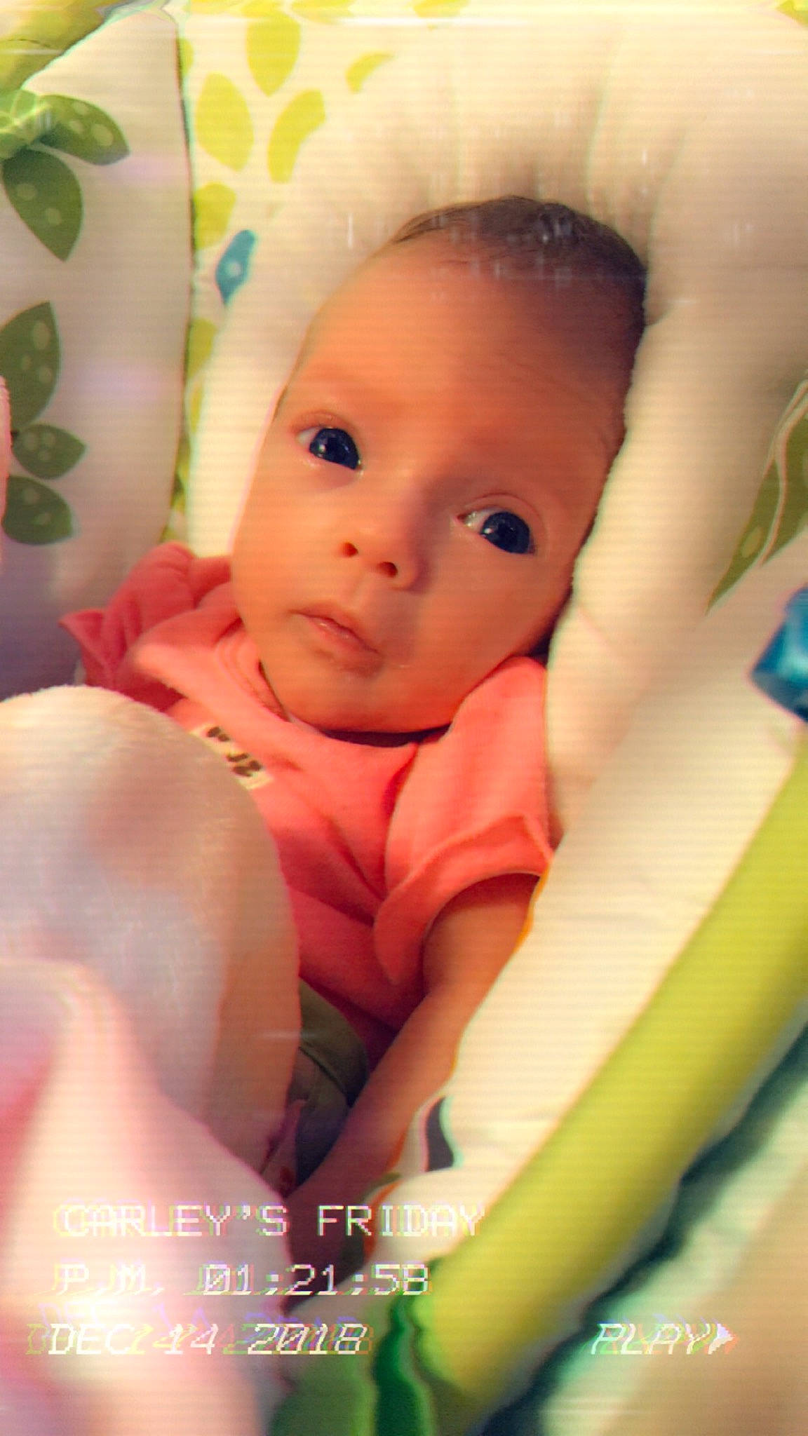 Averley Jo joined the competition — help win amazing prizes! cheek, child, doll, eye, finger, girl, hand, infant, iris, lip, person, pink, skin, smile, toddler