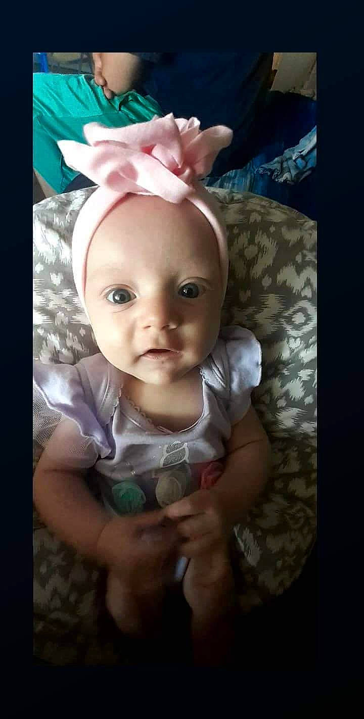 Arabella joined the competition — help win amazing prizes! baby, cheek, child, ear, eye, face, forehead, hair_accessory, head, headband, headgear, iris, nose, person, photography, skin, smile, toddler