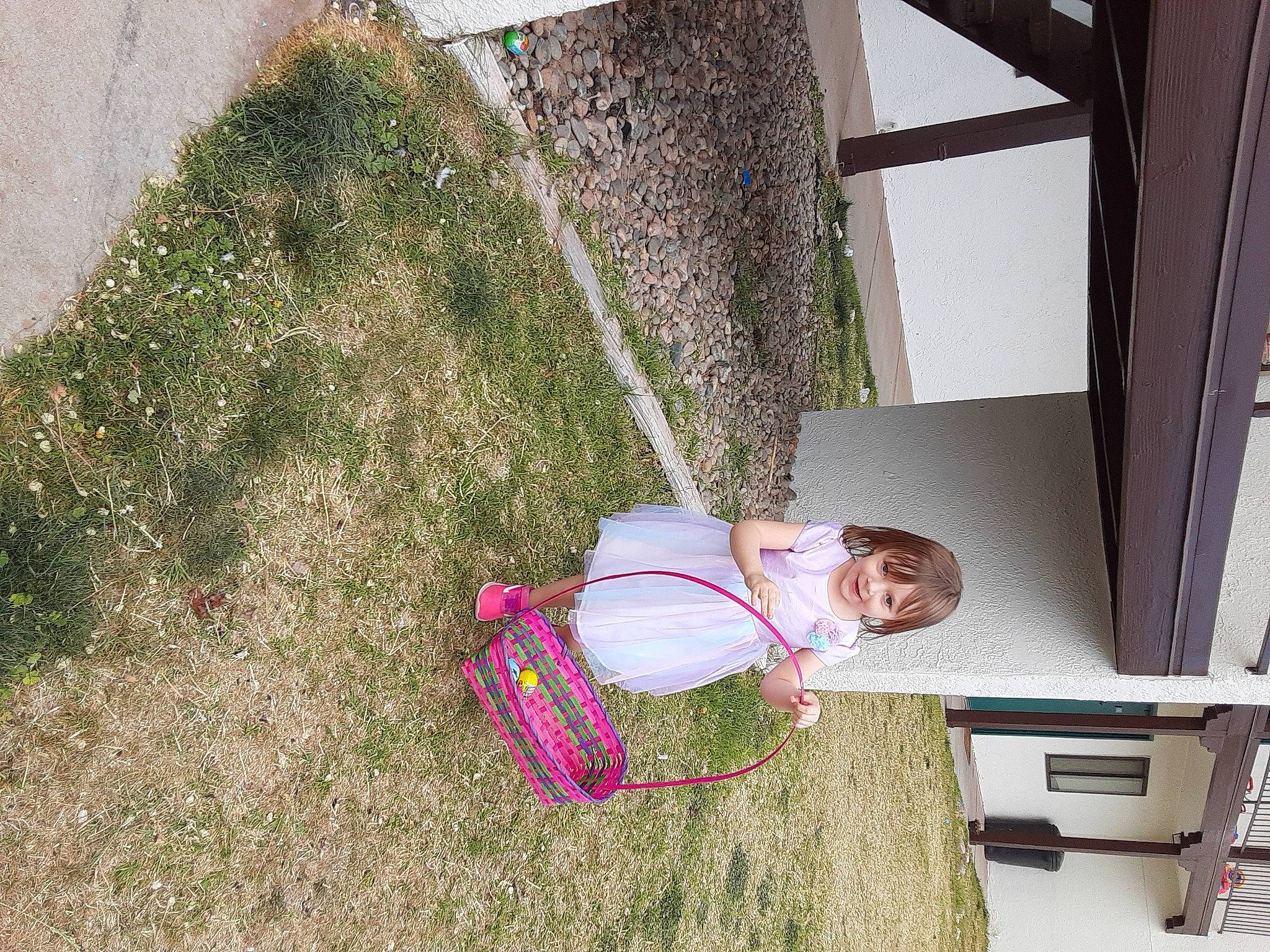 Anastacia joined the competition — help win amazing prizes! child, fun, grass, grass_family, house, joy, person, plant, toddler, vacation