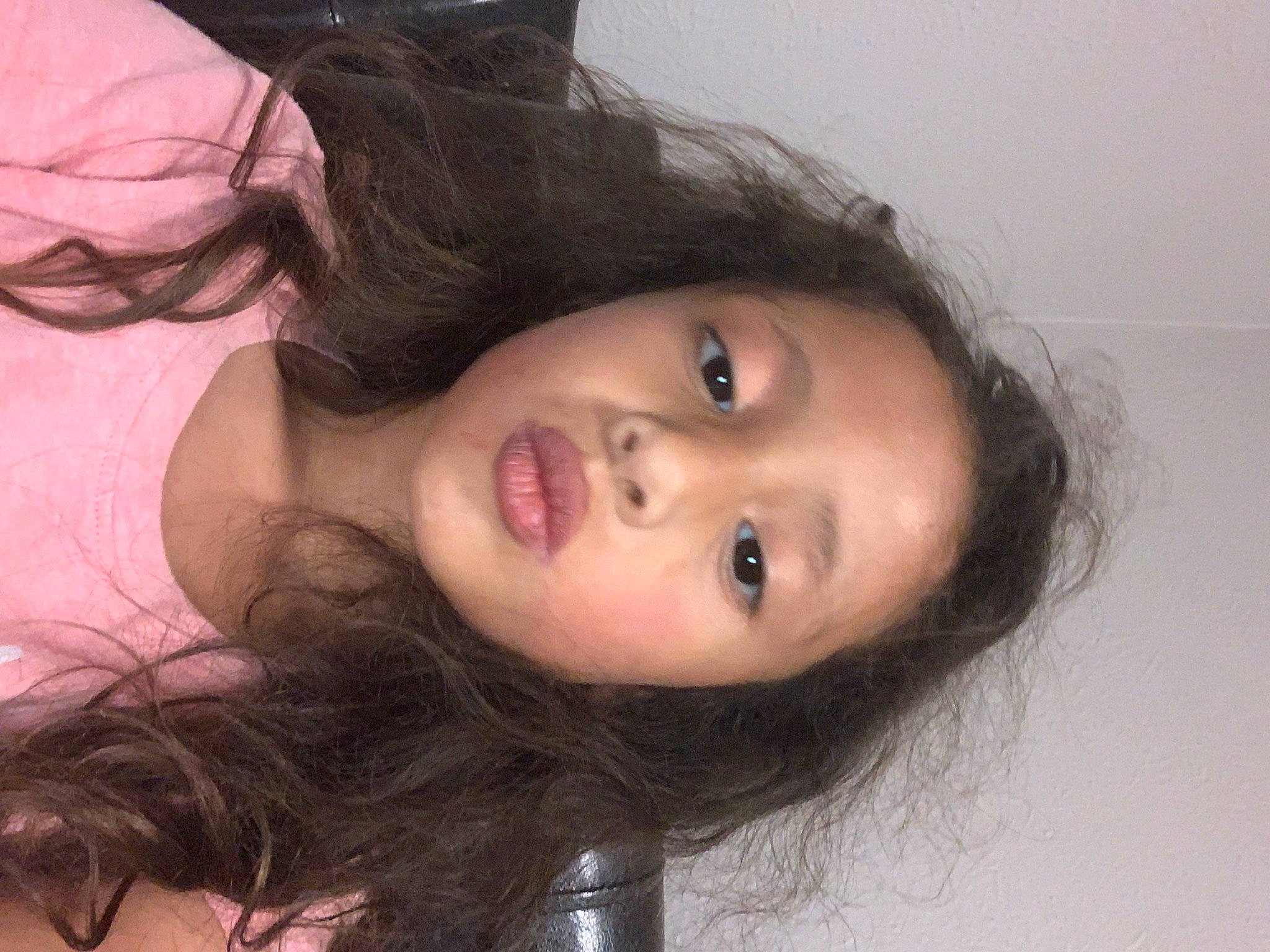 Genesis is registered to the contest to win money with this photo: black_hair, cheek, cool, ear, eyebrow, eyelash, flash_photography, forehead, happy, iris, jaw, layered_hair, lip, lipstick, mouth, neck, nose, person, shoulder, skin