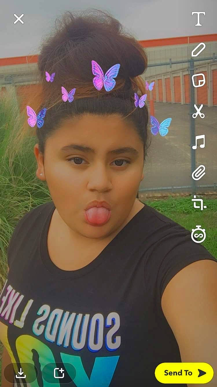 Cheyanne joined the competition — help win amazing prizes! black_hair, cap, chin, cool, ear, eyebrow, eyelash, face, facial_expression, forehead, fun, hair, hairstyle, happy, headband, headpiece, headwear, long_hair, neck, person