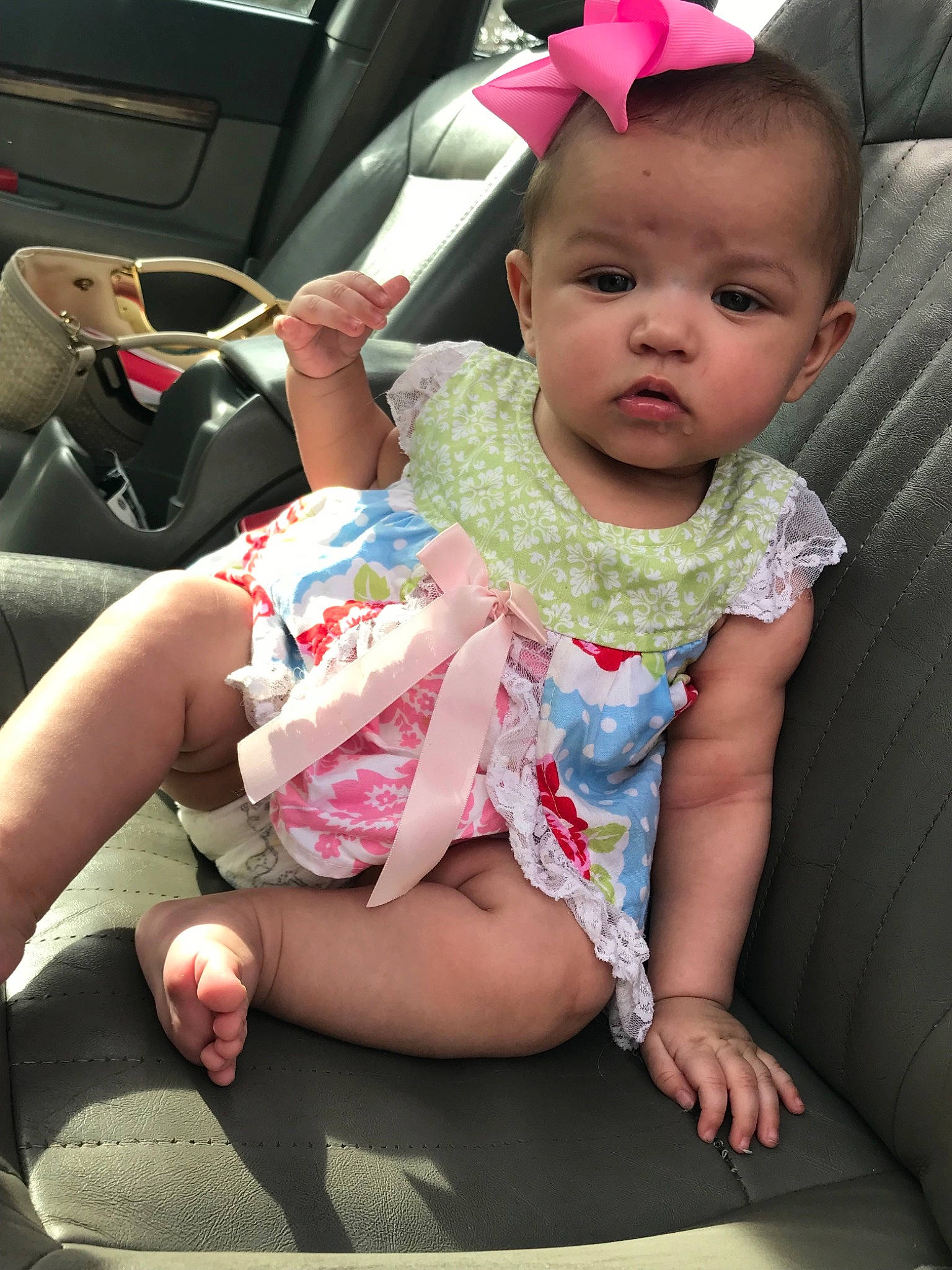Lacole joined the competition — help win amazing prizes! baby, car_seat, child, person, sitting, skin, toddler