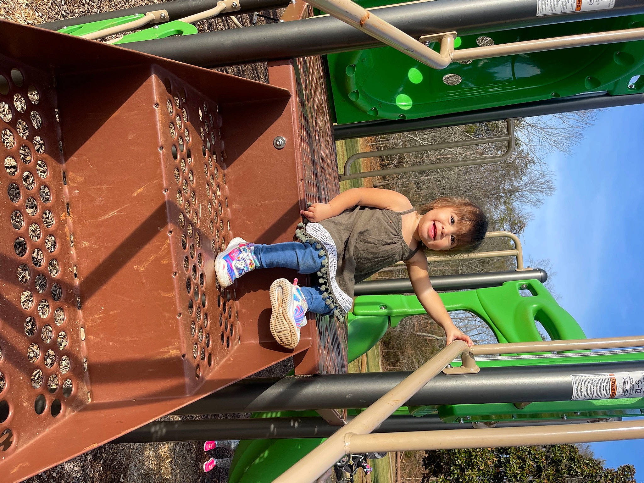 Kaylani joined the competition — help win amazing prizes! amusement_park, amusement_ride, child, chute, city, fun, joy, leisure, nonbuilding_structure, outdoor_play_equipment, outdoor_recreation, person, play, playground, playground_slide, recreation, shorts, sky, smile, t_shirt