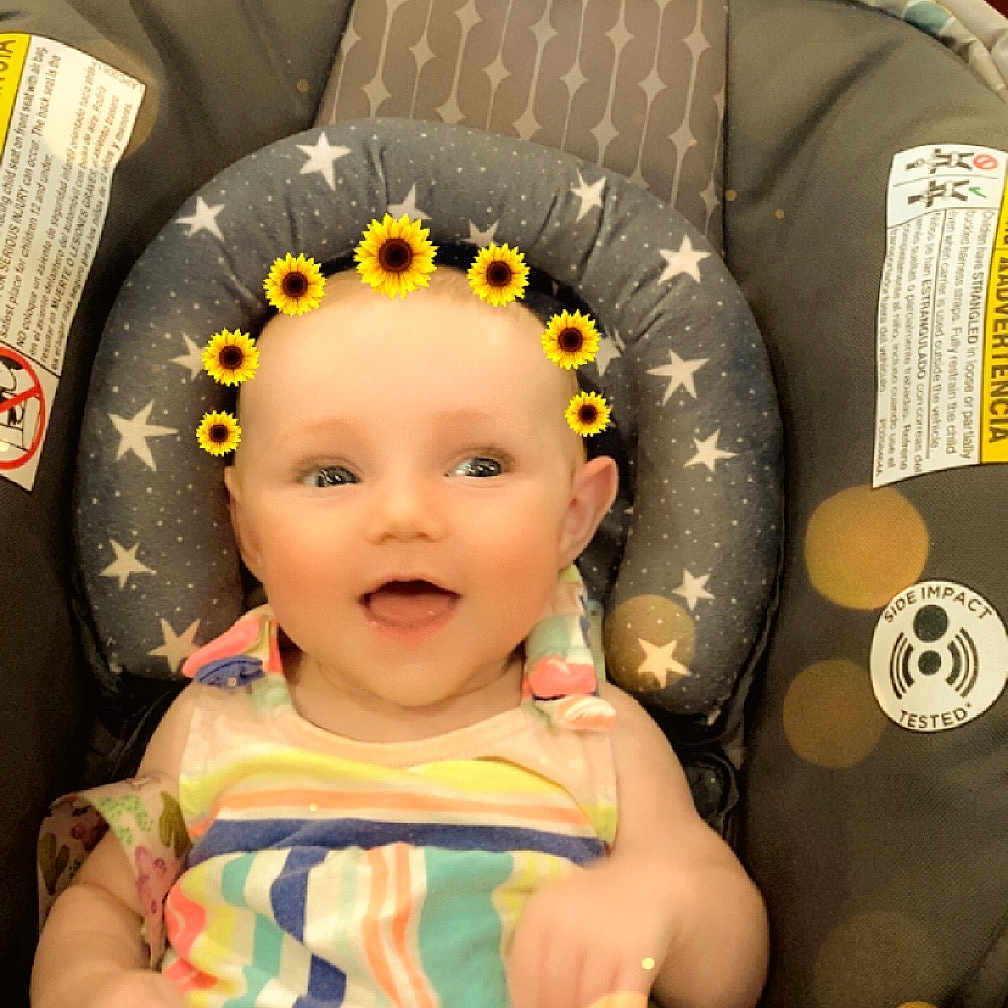 Shevelle is registered to the contest to win money with this photo: accessories, baby, cap, chair, clothing, couch, cushion, face, furniture, glasses, hat, head, homedecor, person, photography, portrait, sitting, sunglasses, transportation, vehicle