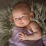 Autumn joined the competition — help win amazing prizes! baby, infant, blanket, purple, fluffy_rug, soft_texture, sleepy, cute, newborn, child, skin, arm, hand, face, indoors, portrait, resting, calm, cozy, peaceful