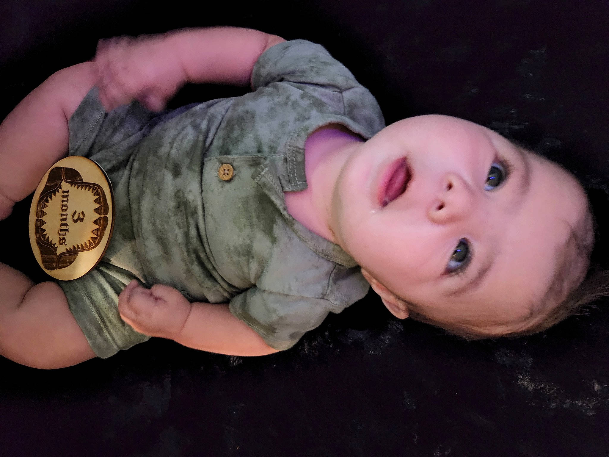 Lucian joined the competition — help win amazing prizes! baby, baby_toddler_clothing, camouflage, cheek, eyelash, finger, flash_photography, gesture, grass, hand, human_body, mouth, nose, person, skin, sleeve, thumb, toddler, tree, vertebrate
